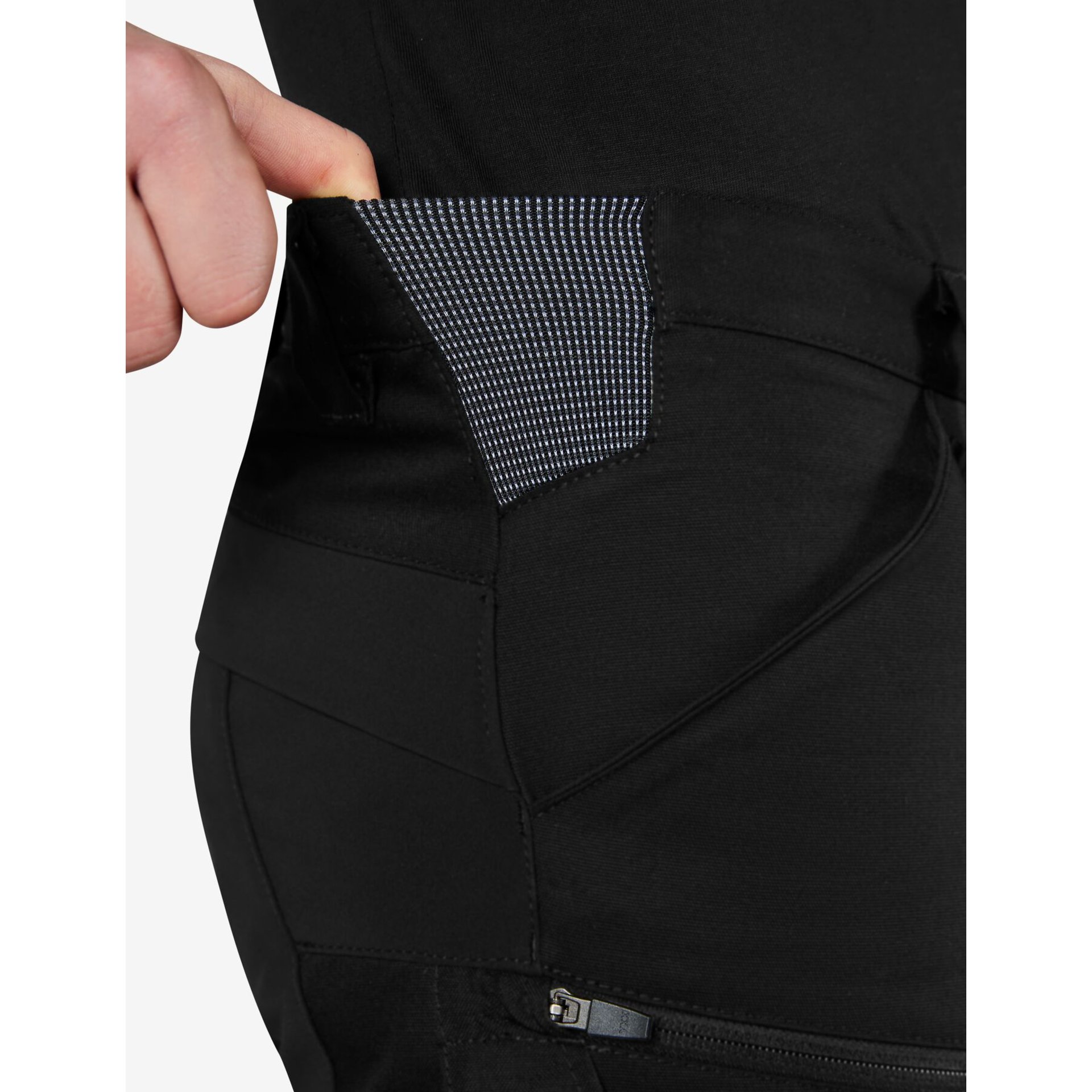 LOU Zunfthose Piratenform elastisch schwarz 90