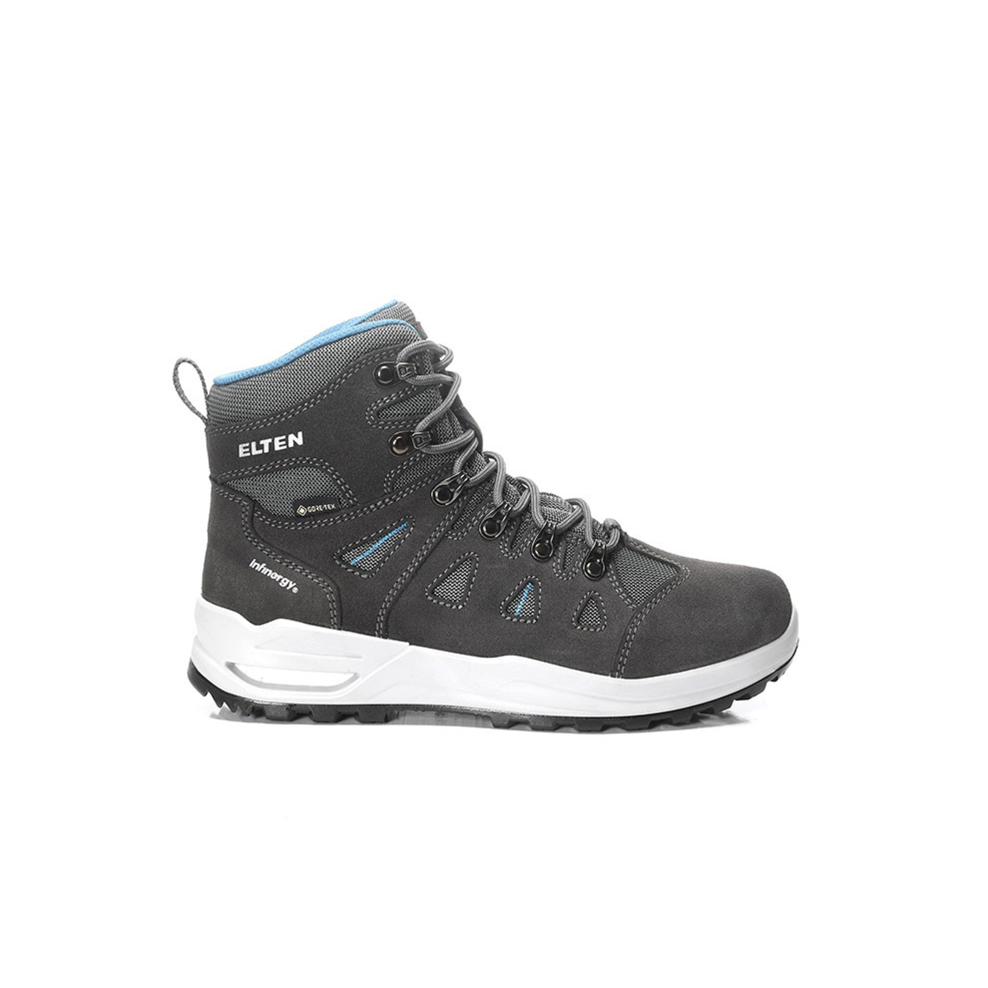 Berufsstiefel ENYA XXF GTX grey-turquoise Mid ESD O2 WR CI, Gr. 41