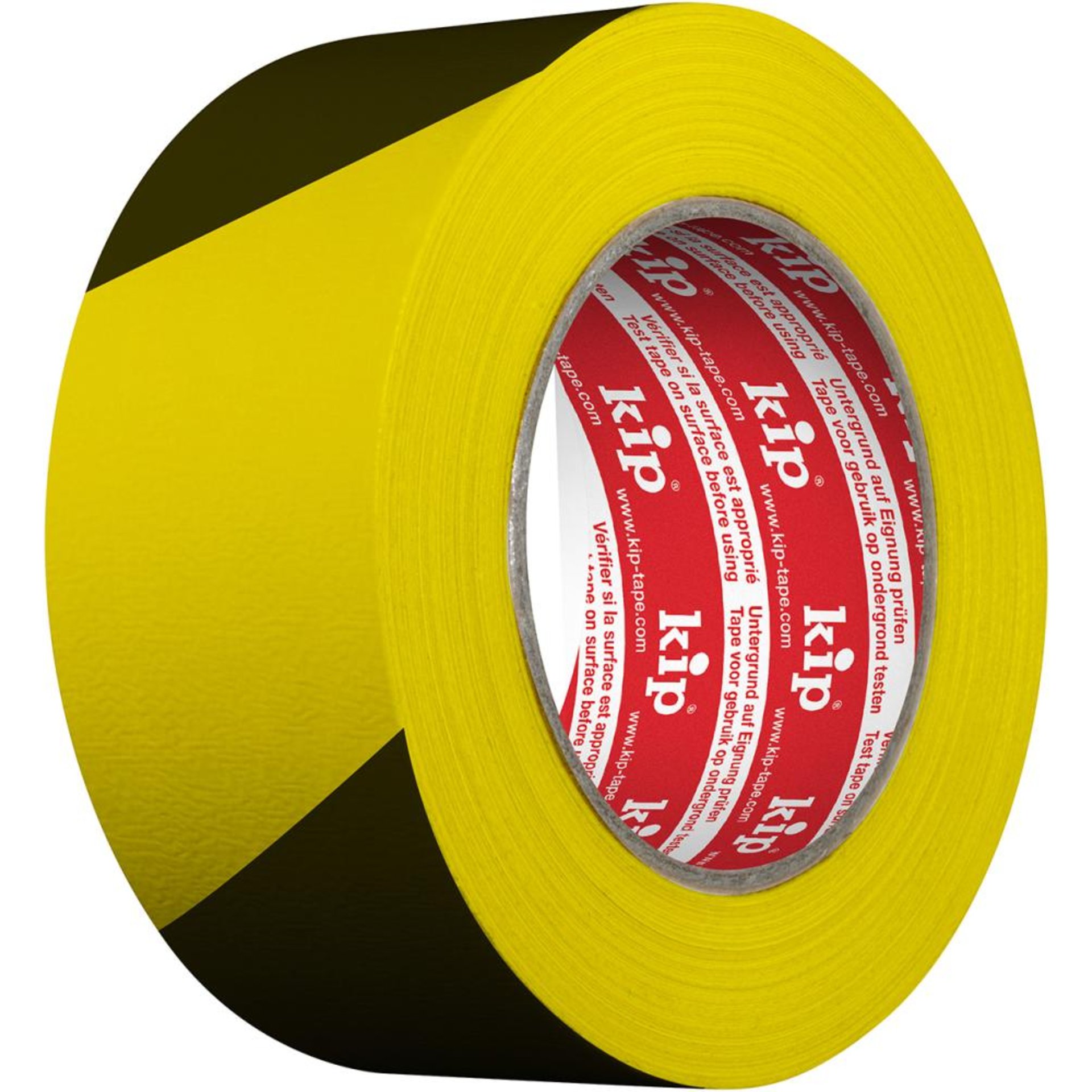 3824 Gewebe-Warnband gelb/schwarz 48mmx33m