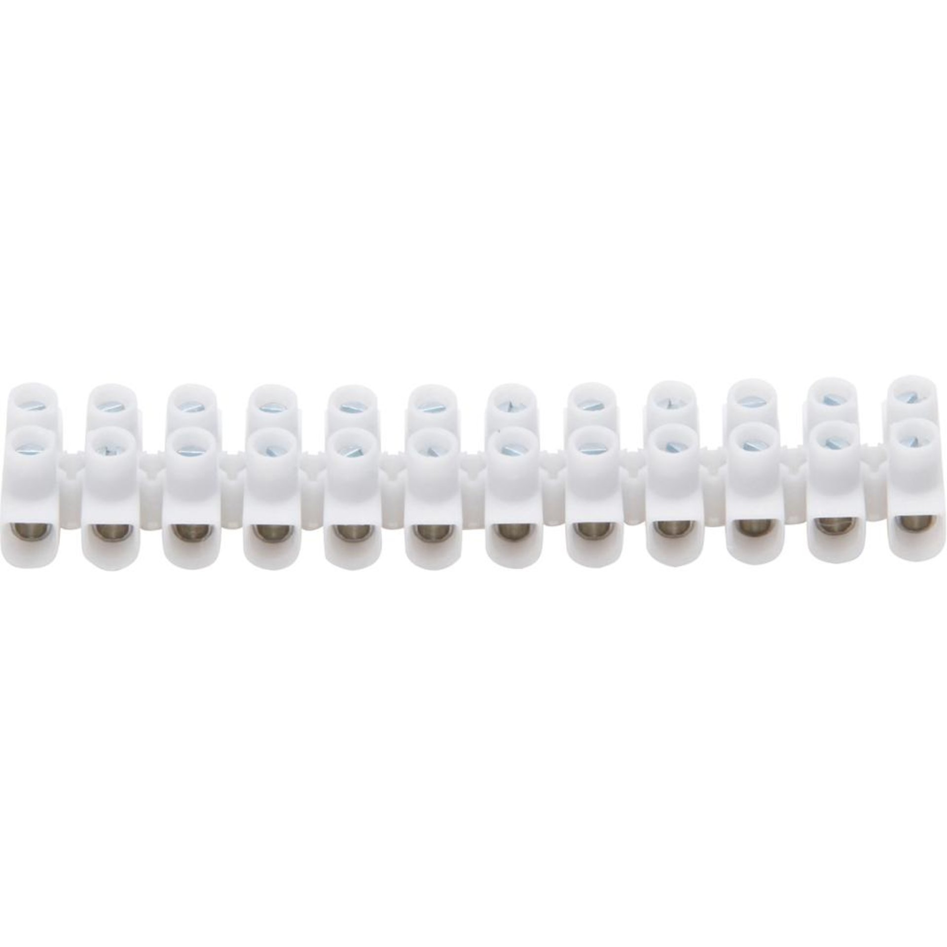 PVC-Lüsterklemmleiste 12p2,5-4 qmm, natur, a2 SB Kopp