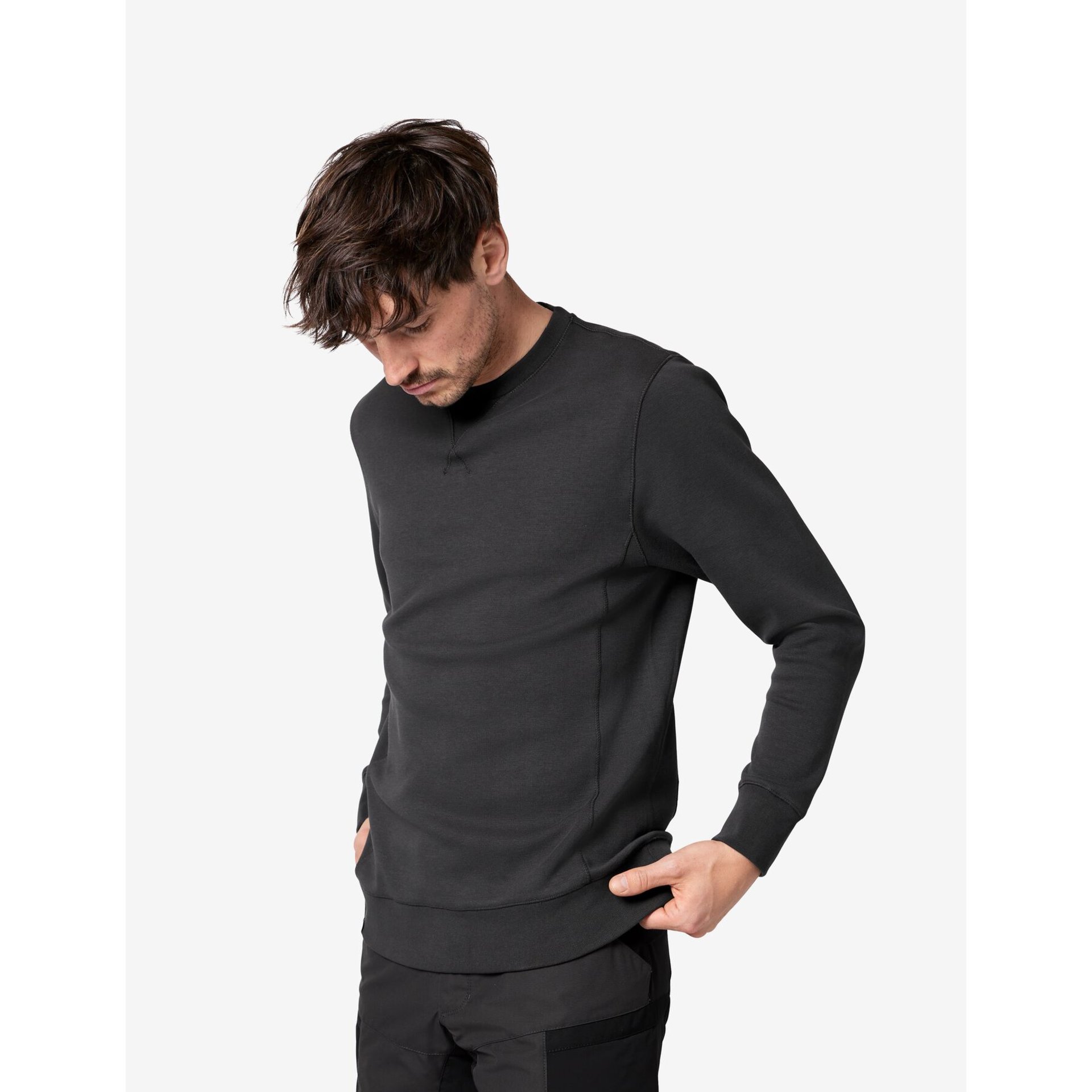 TIMO Sweater Sweatshirt anthrazit Gr. 2XL