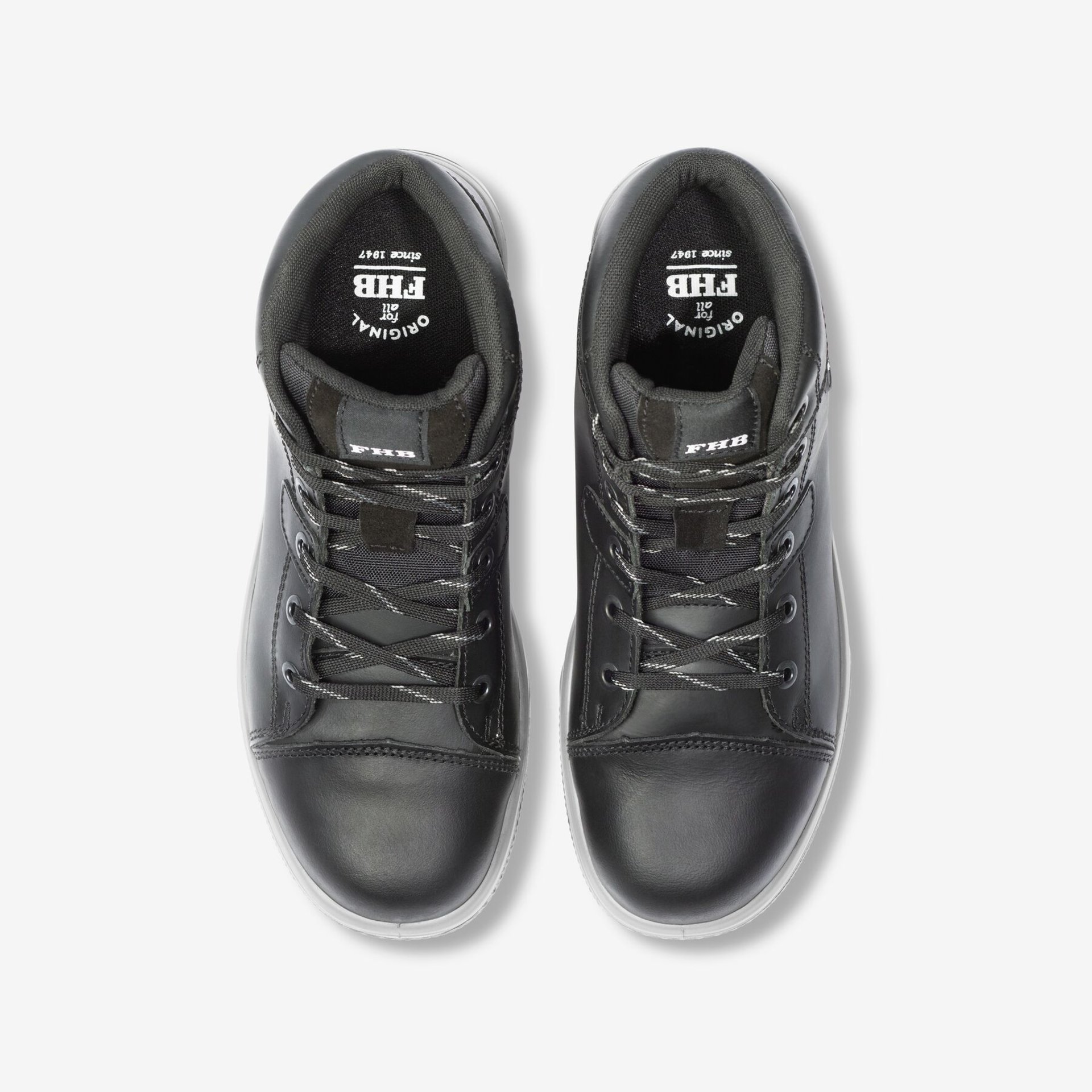 LINUS Sneaker hoch EN ISO 20345-S3 schwarz 43