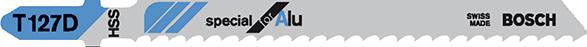 Bosch Stichsägeblatt T 127 D Pack a 5 Stück