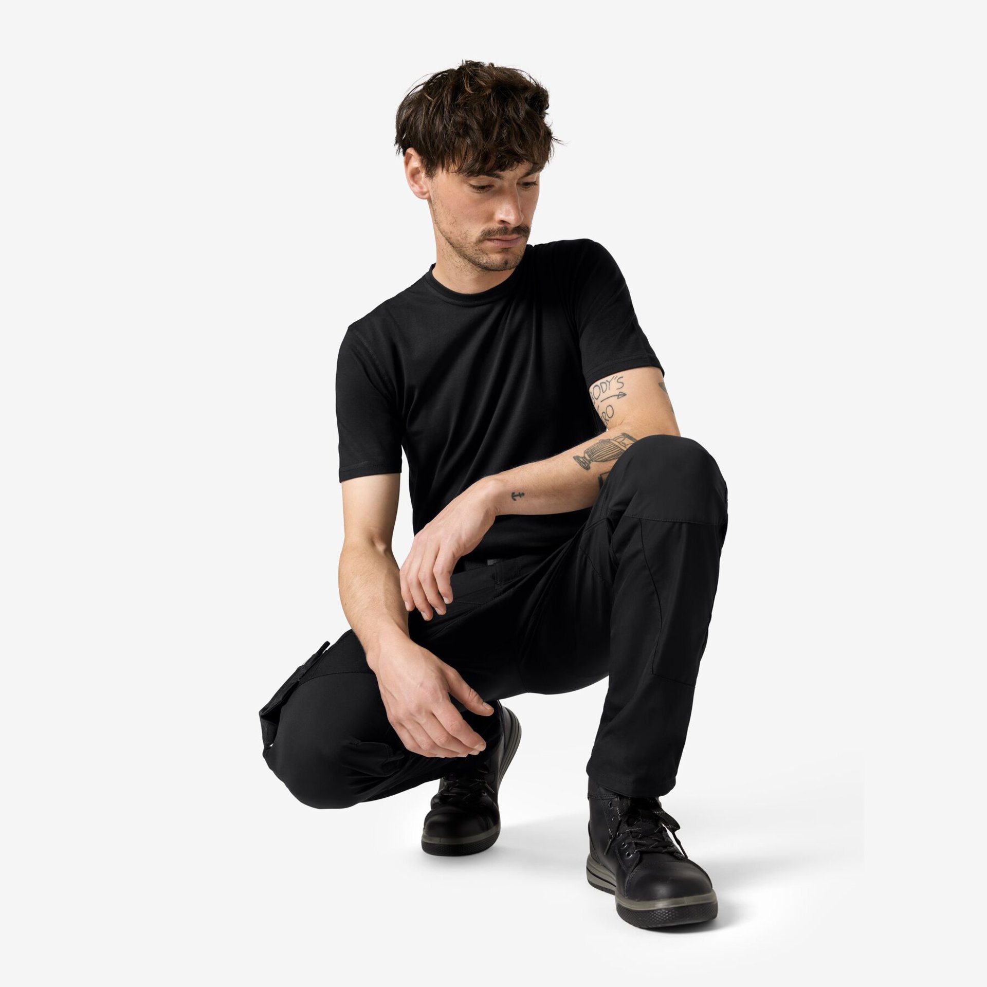 MIO Arbeitshose elastisch schwarz 110