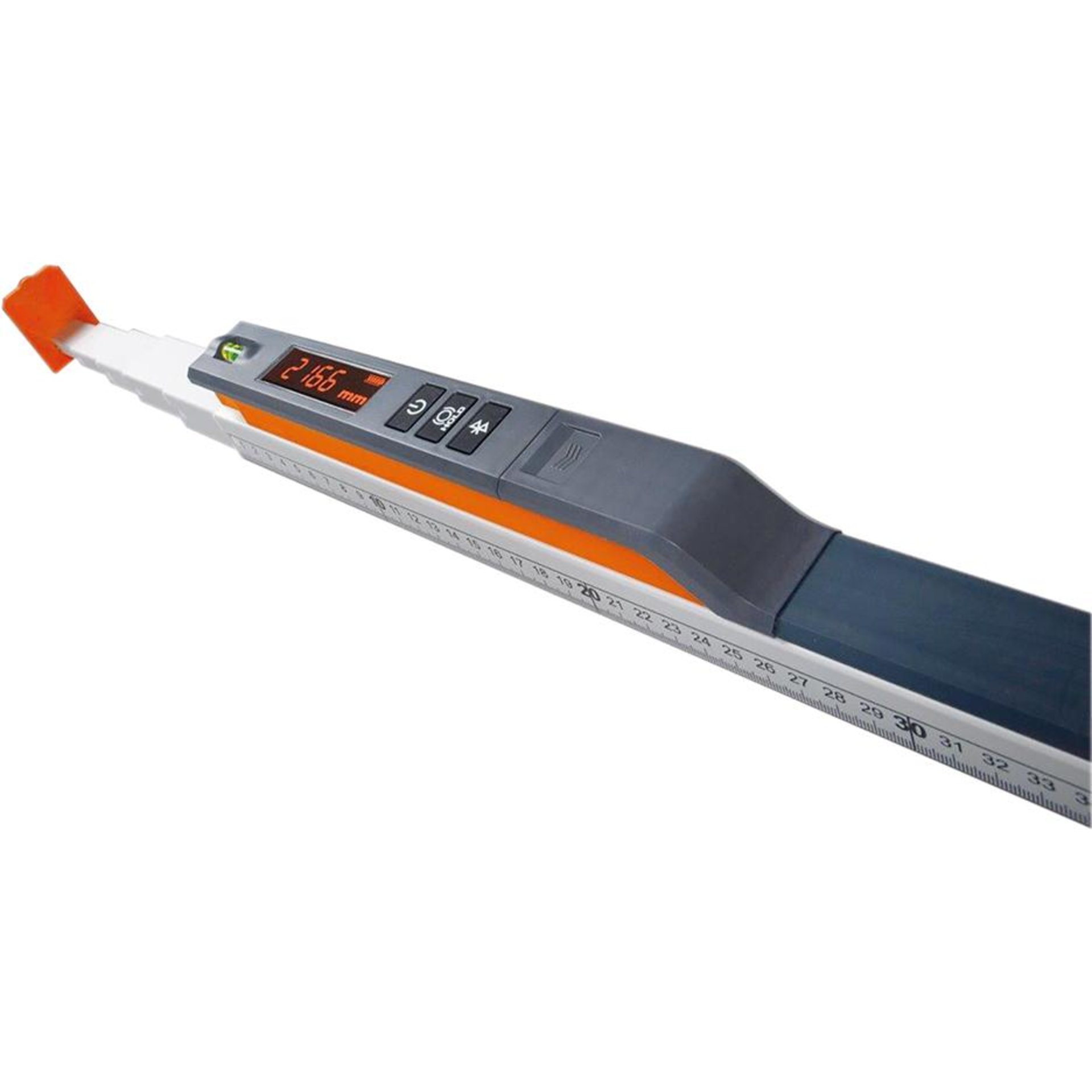 Teleskop-Messstab digital0,70-3,0m mEsstronic Easymit Bluetooth Nedo