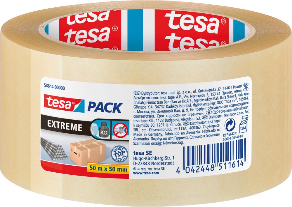 tesa tesapack 50m x 50mm Extreme transp.58644