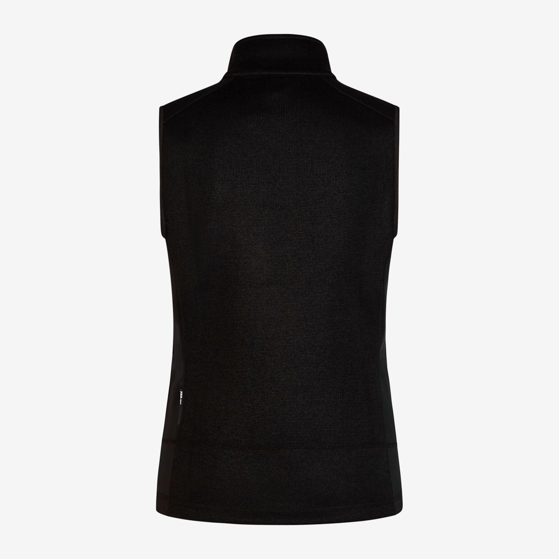 ELSA Strick-Fleece-Weste schwarz 2XL