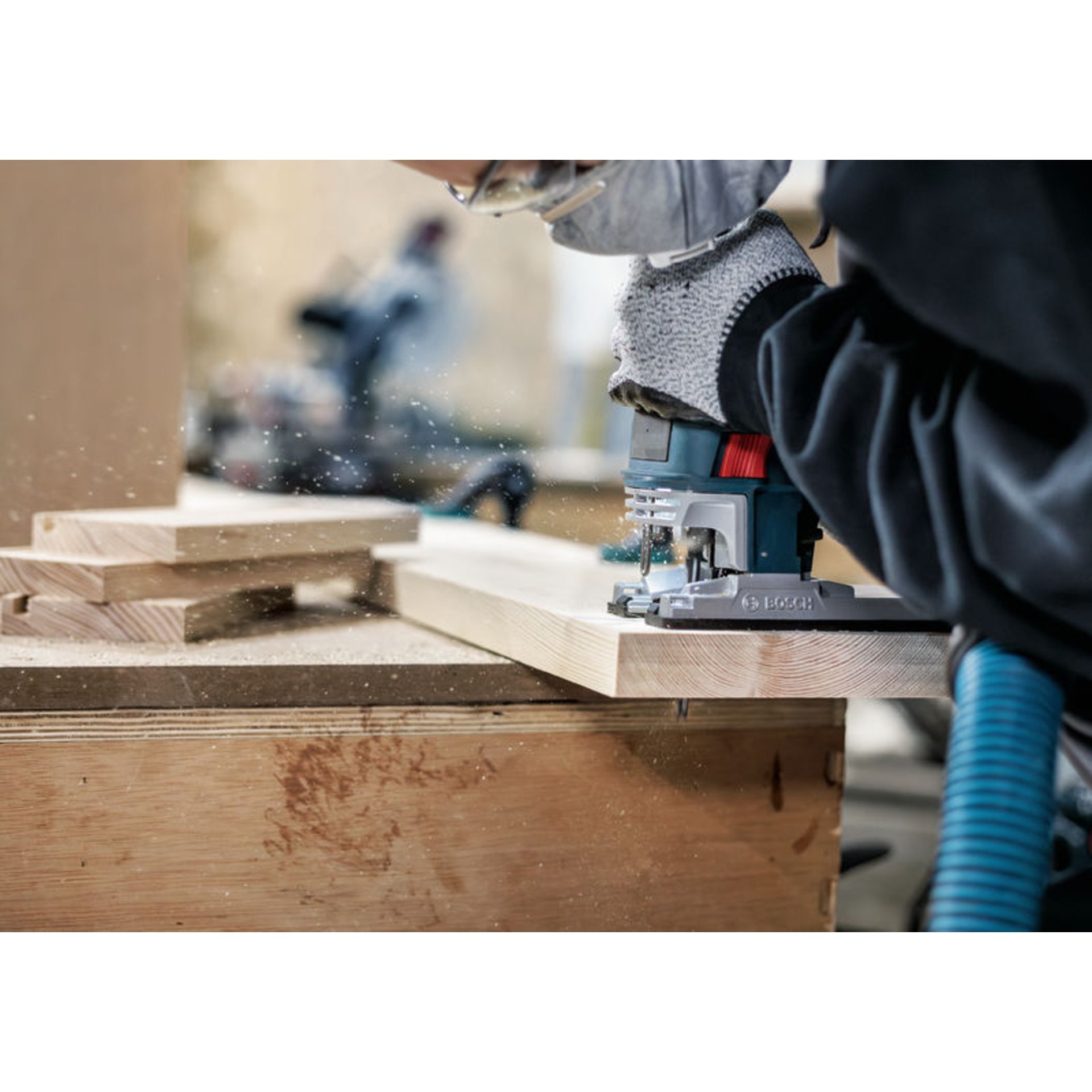 PRO Wood precise T144DP Stichsägeblatt, 100 mm, 3-tlg.