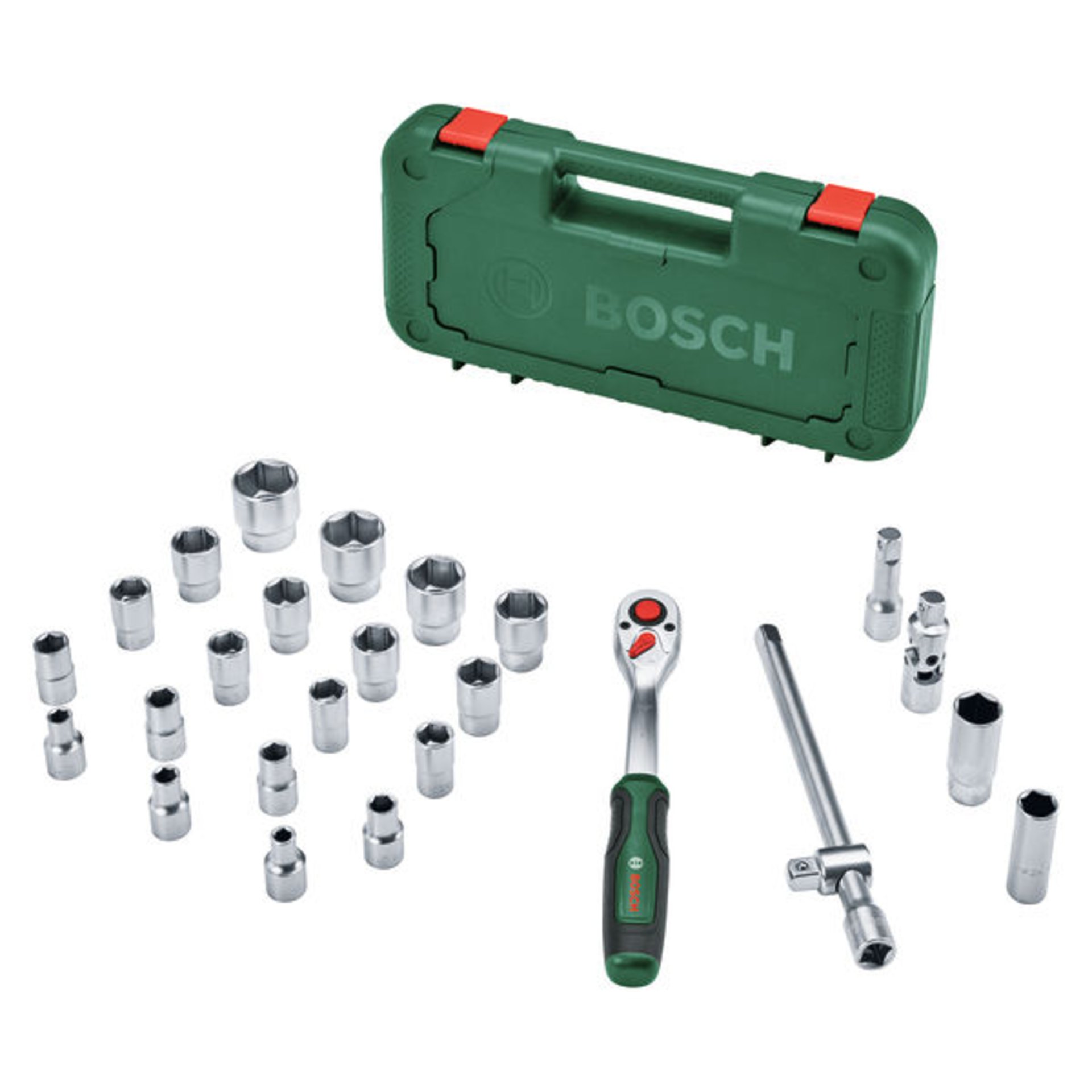 Handwerkzeuge 1/2"-Ratschen-Set 25-tlg.