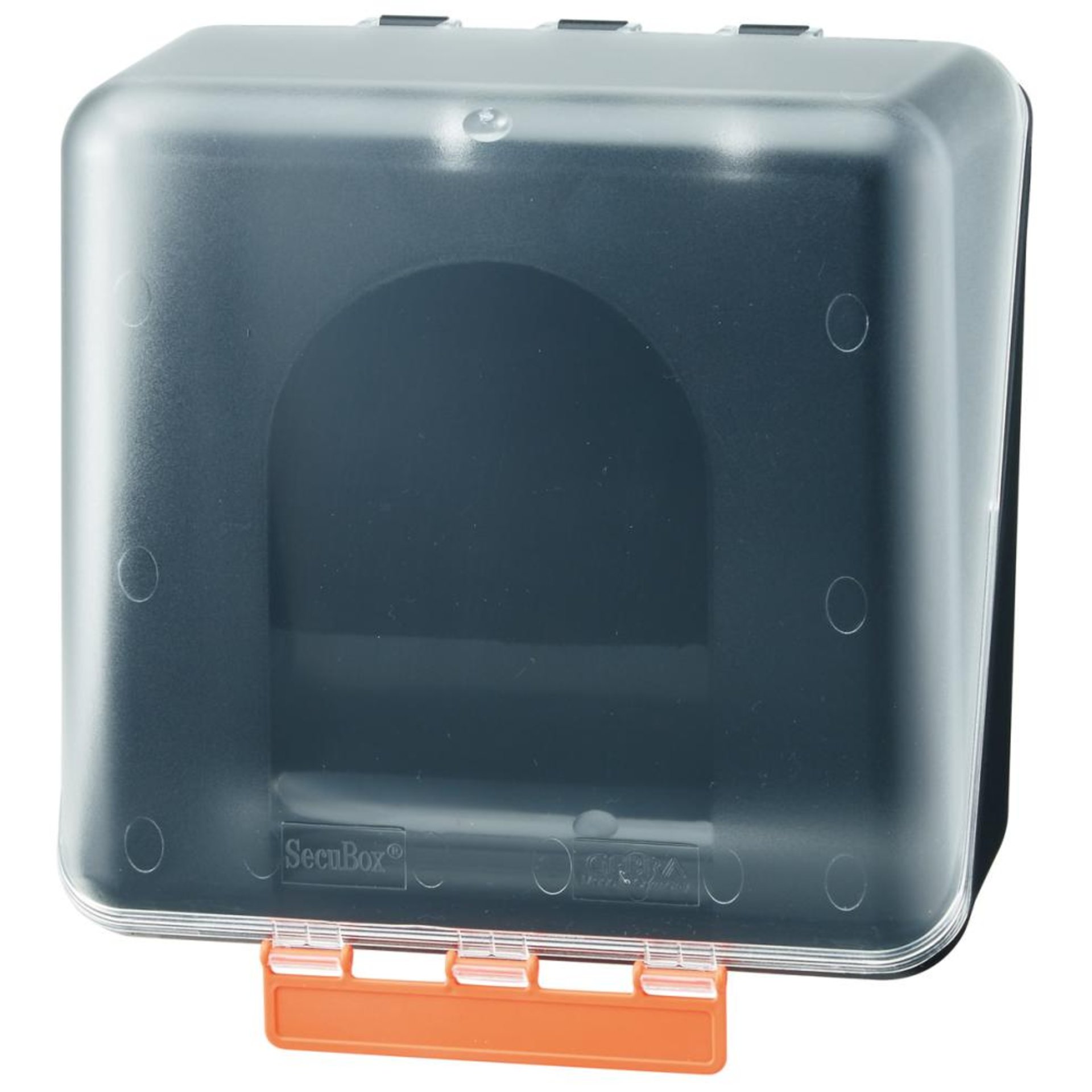 Aufb.Box SECU Midi o. Gebotszeichen, transp.