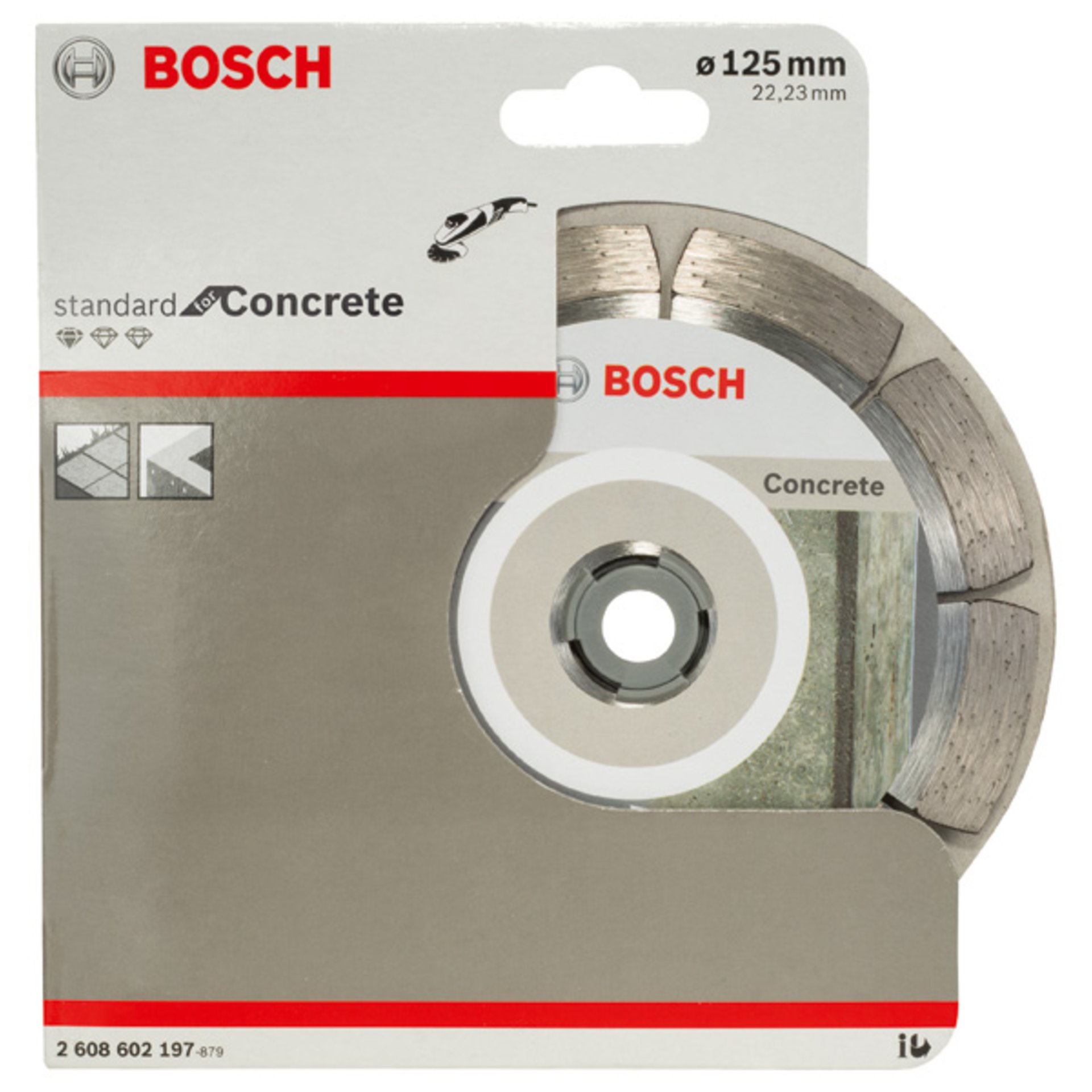 Diamanttrennscheibe Standard for Concrete, 125 x 22,23 x 1,6 x 10 mm, 1er-Pack