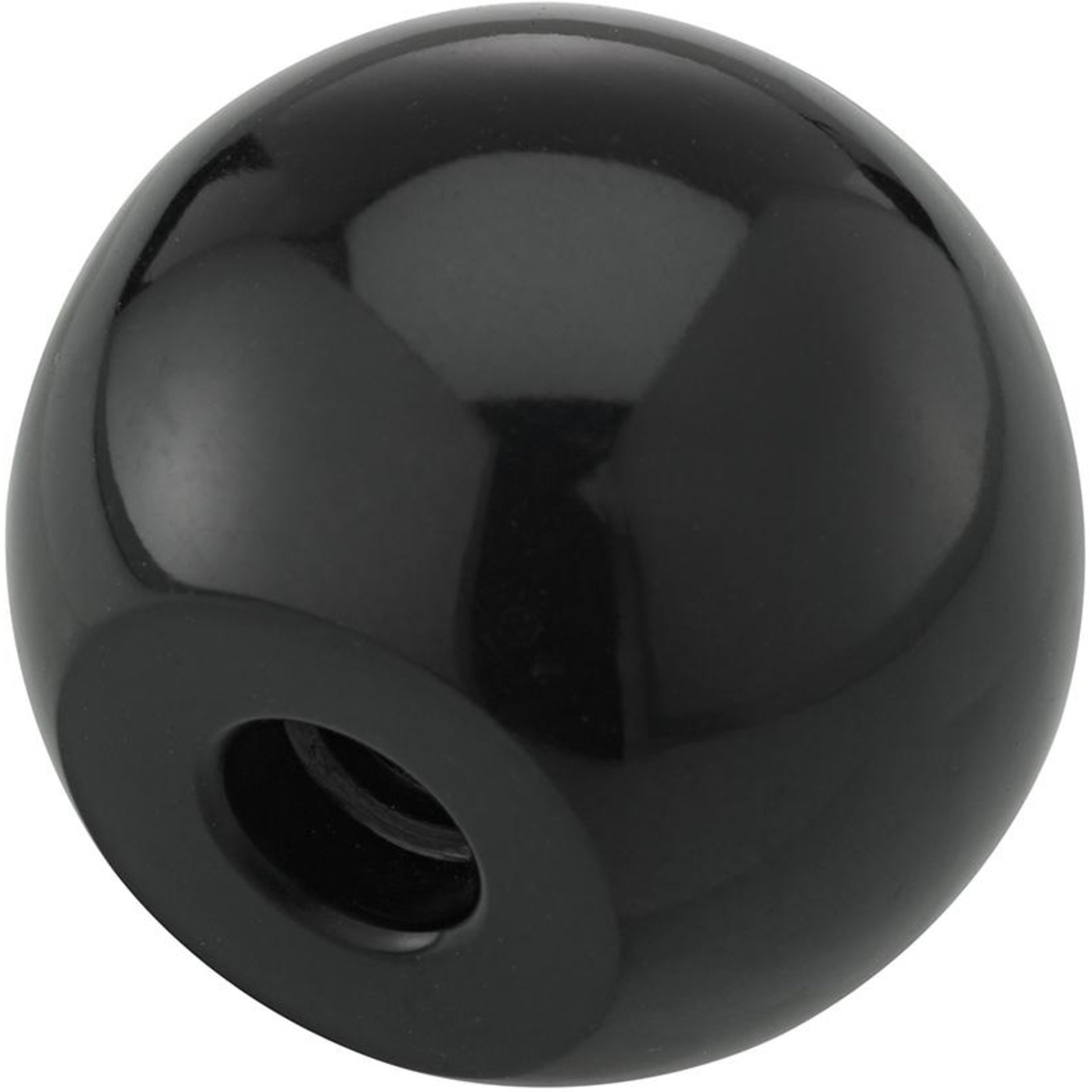 Kugelknopf DIN319 Duroplast, Form C, 32mm, M 8, Inhalt: 5 Stück FORTIS