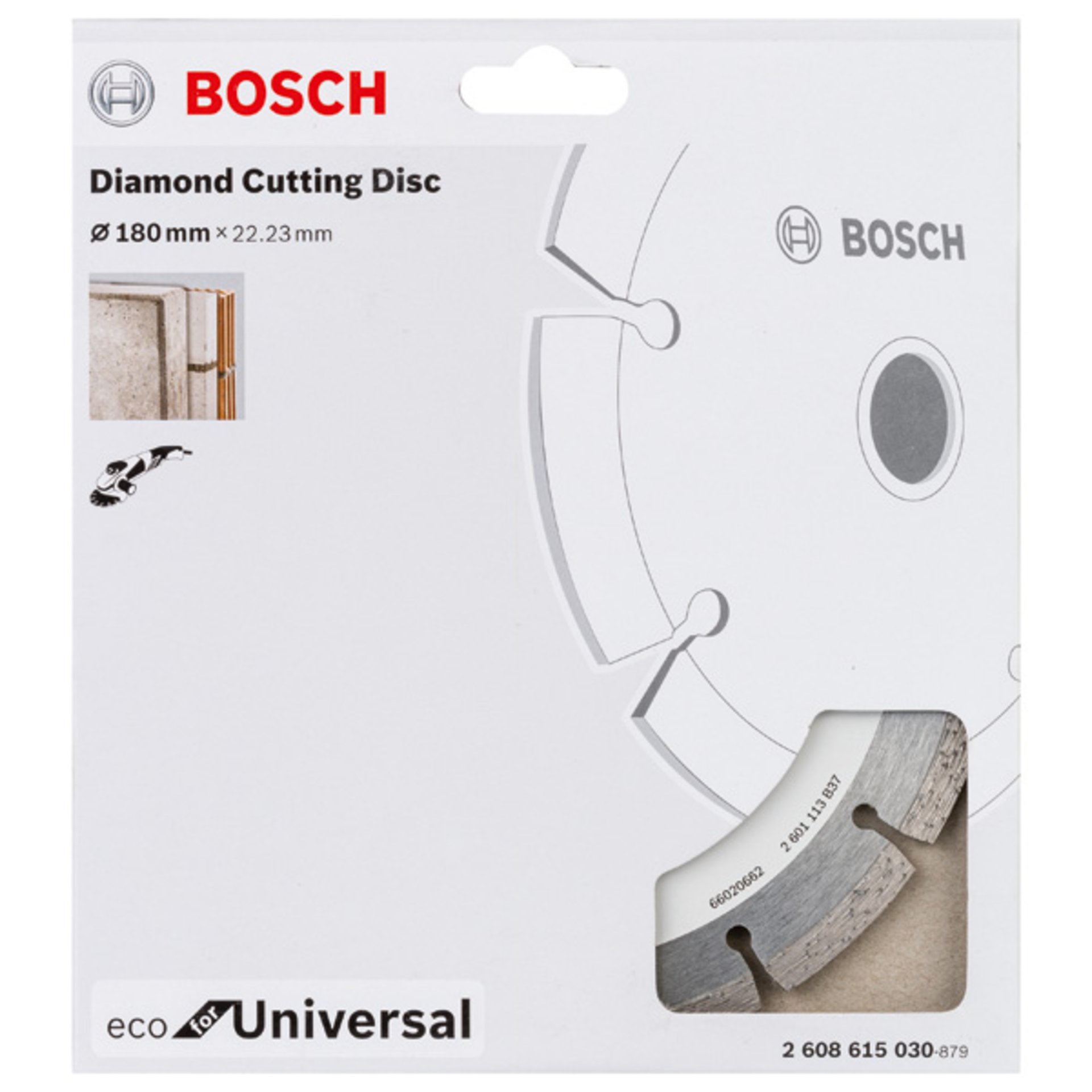 Diamanttrennscheibe Eco For Universal, D: 180 mm