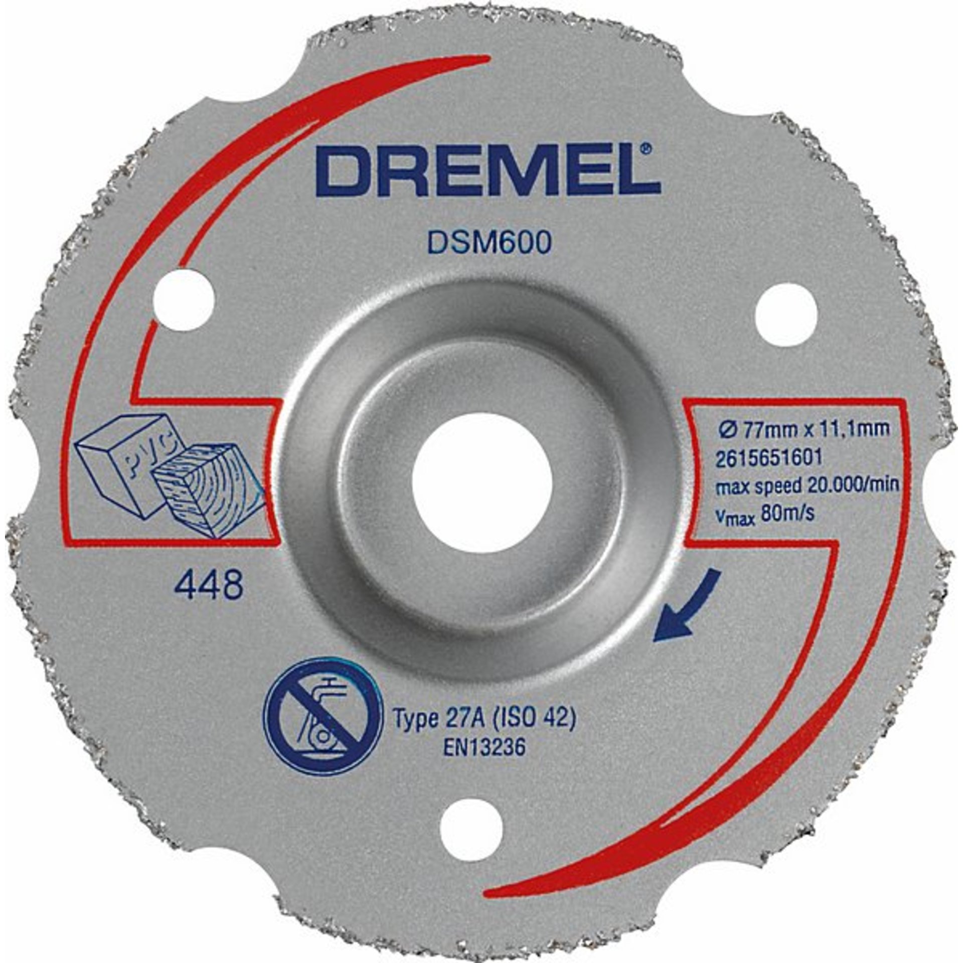 DREMEL® DSM20 Mehrzweck-Karbidtrennscheibe, DSM600
