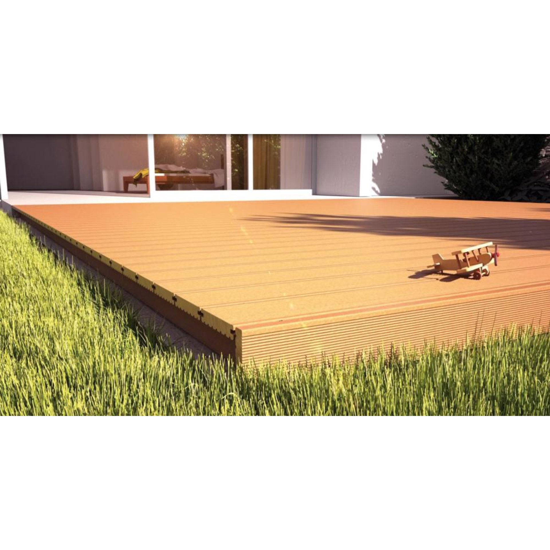 HECO-Terrassenset klein inkl. 30 Randstücke