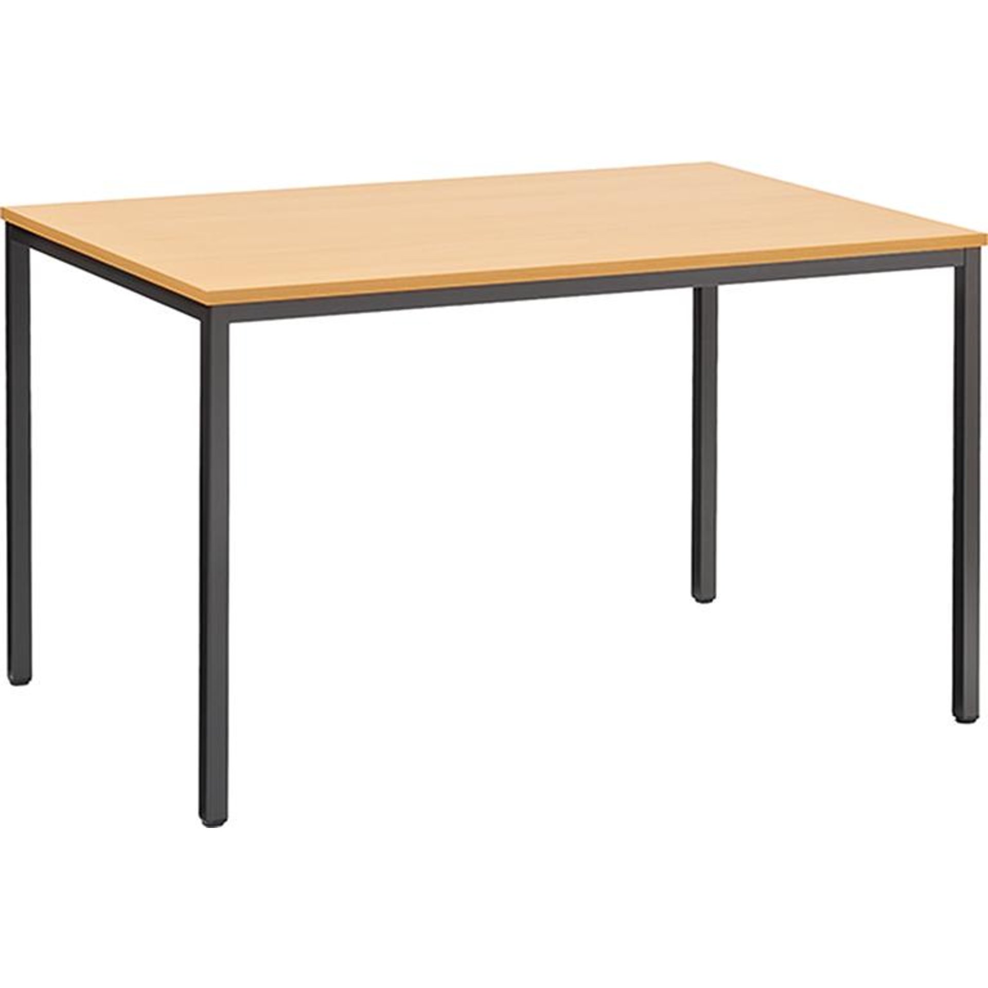 Mehrzwecktisch 1200 800x720 schwarz 19mm