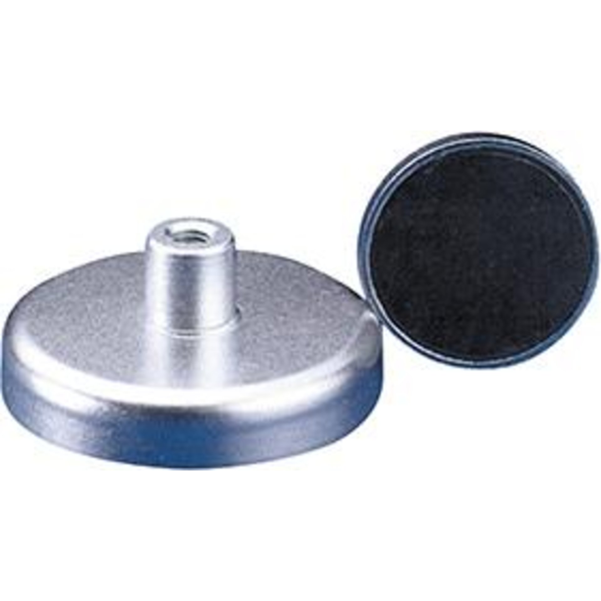 Magnet-Flachgreifer mit Gewindebuchse