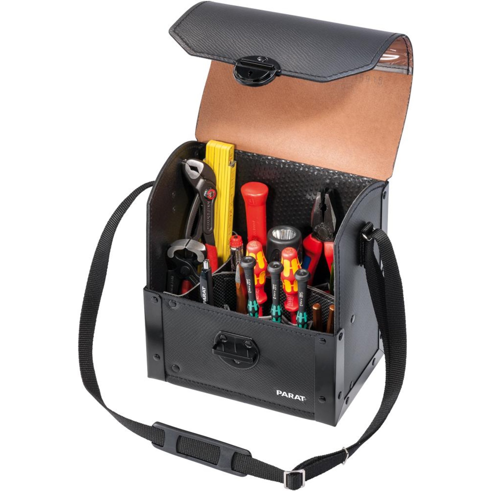 Werkzeugtasche Top-Line 220x140x250mm Leder Parat