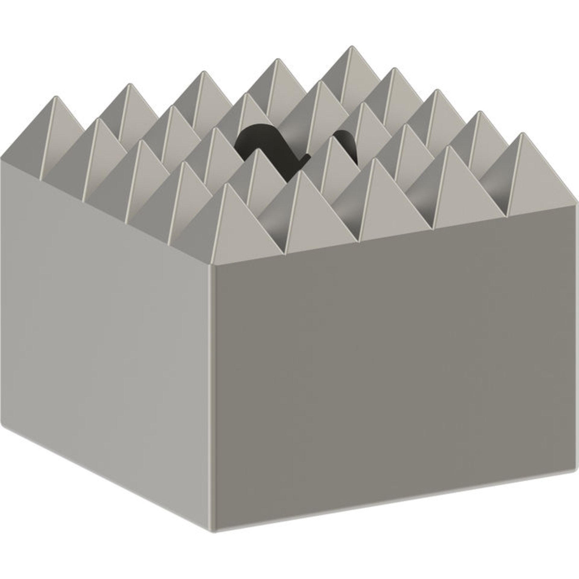 PRO SDS max-4C Stahl-Stockerplatte, 60 x 60 mm