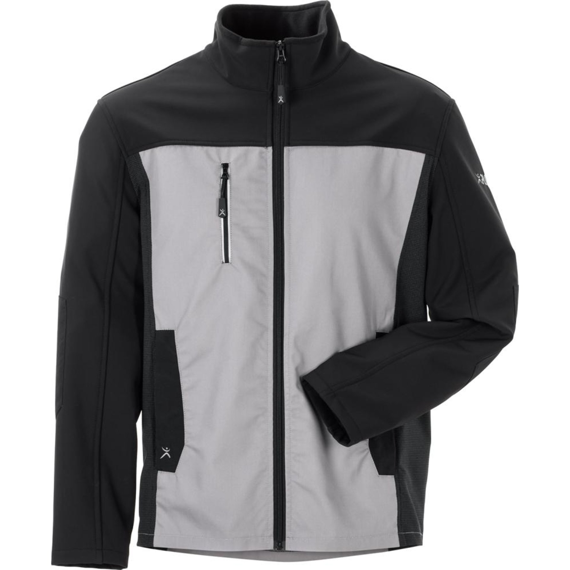 Hybridjacke, zink/schwarz, Gr.54 Norit