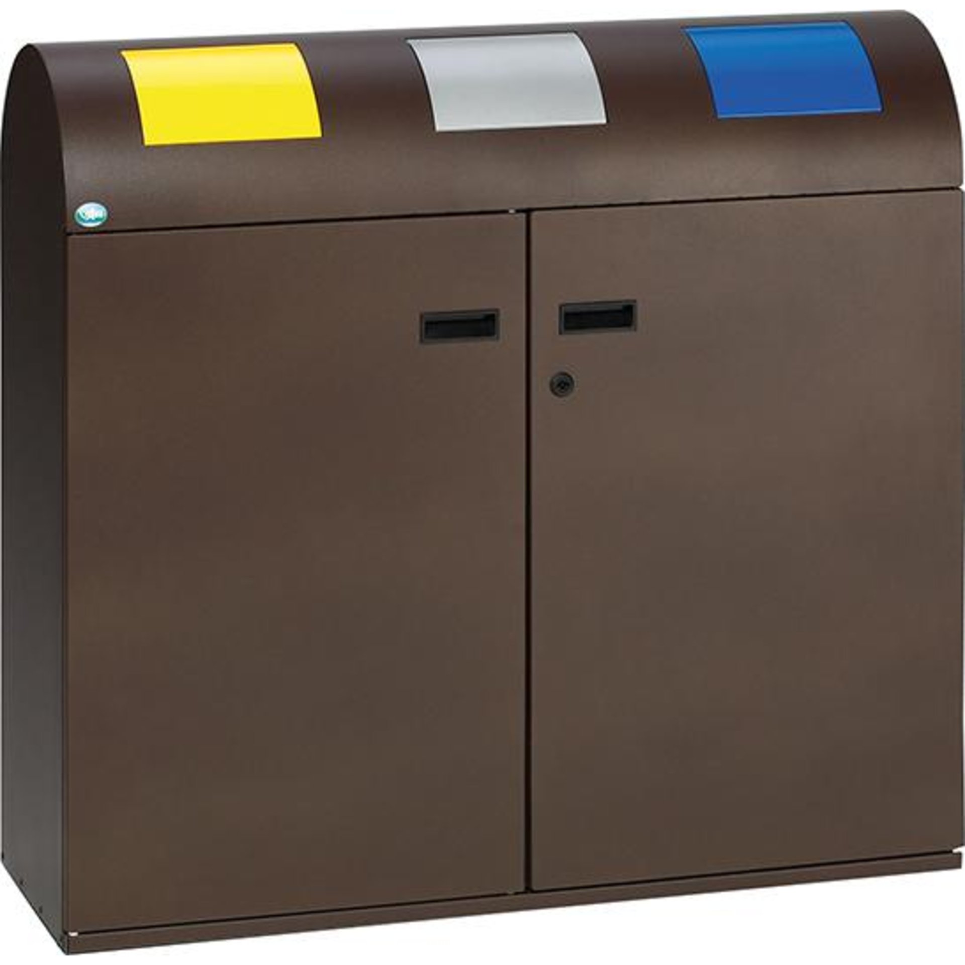 Wertstoffsammelstation WS 100R deeo-brown