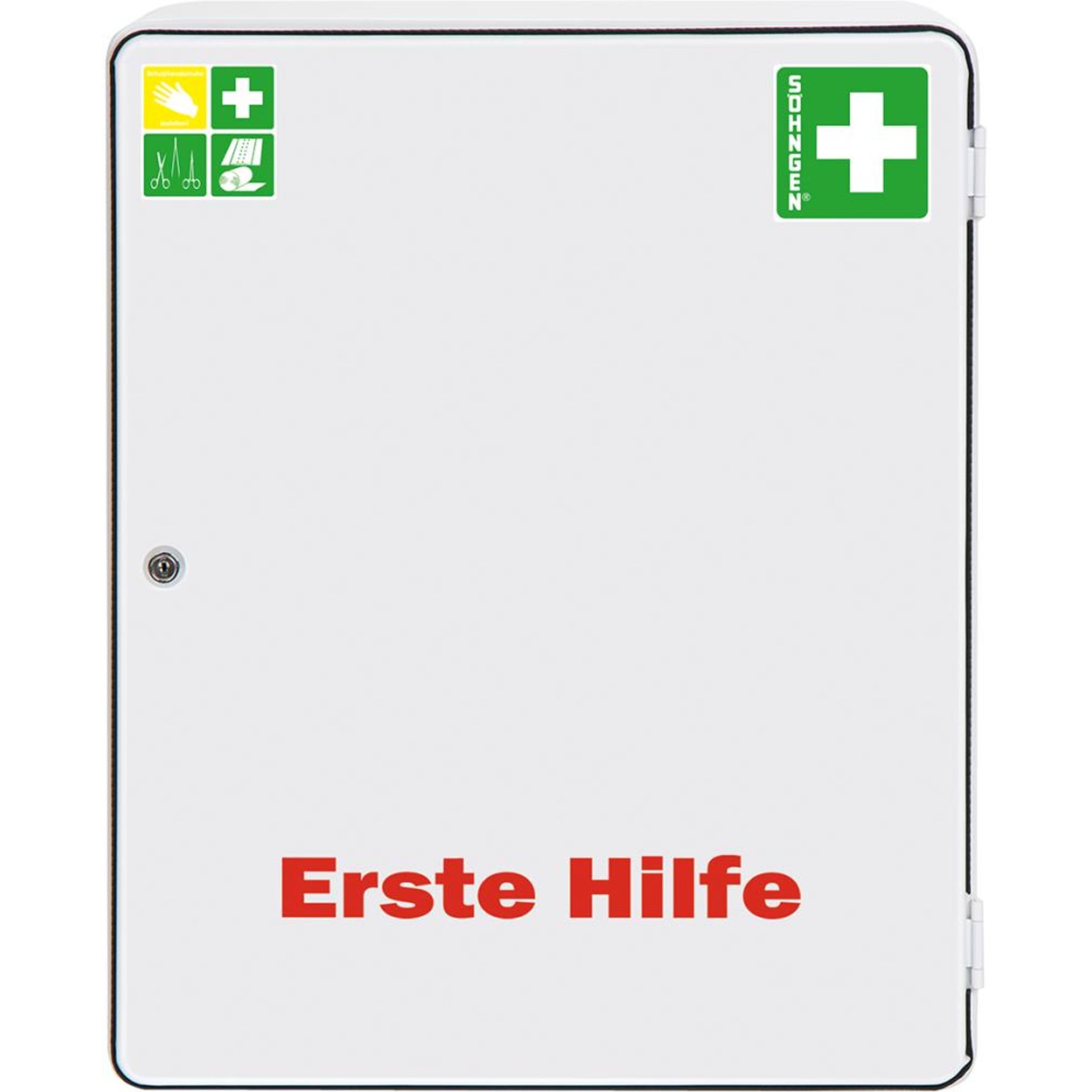 Verbandschr.Madrid,Füll. Standard DIN 13169, weiß