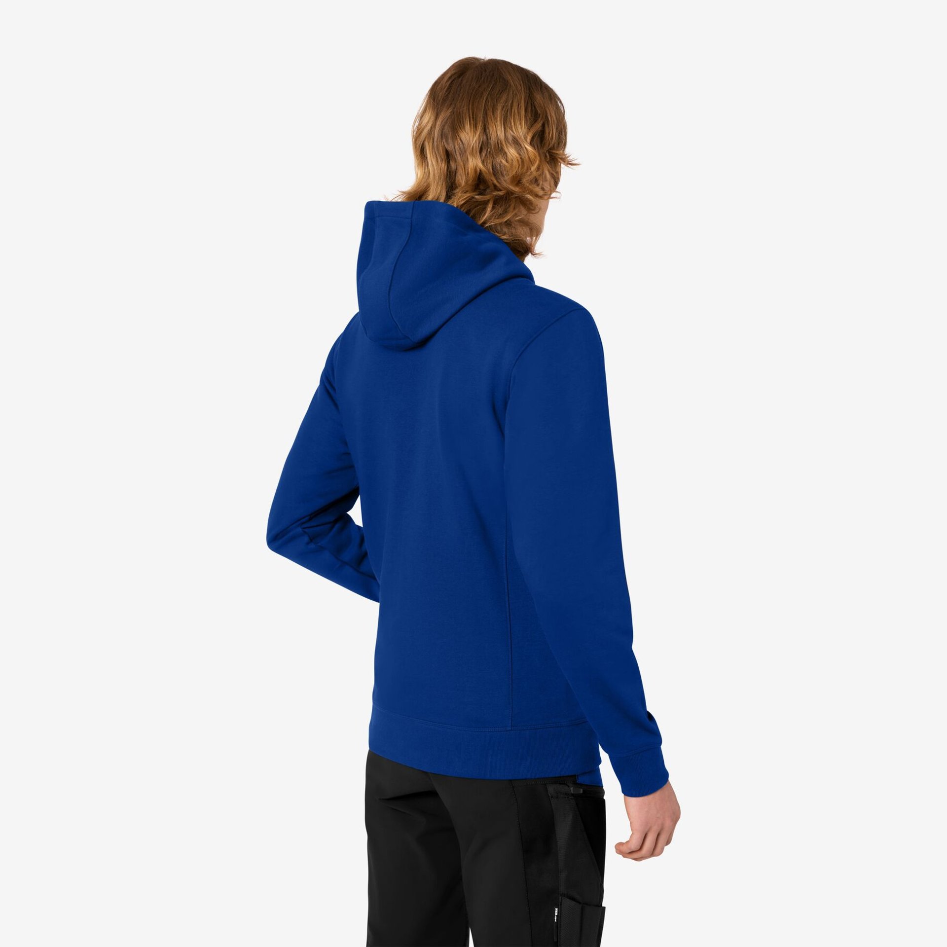 QUENTIN Hoodie-Jacke unisex royalblau XS