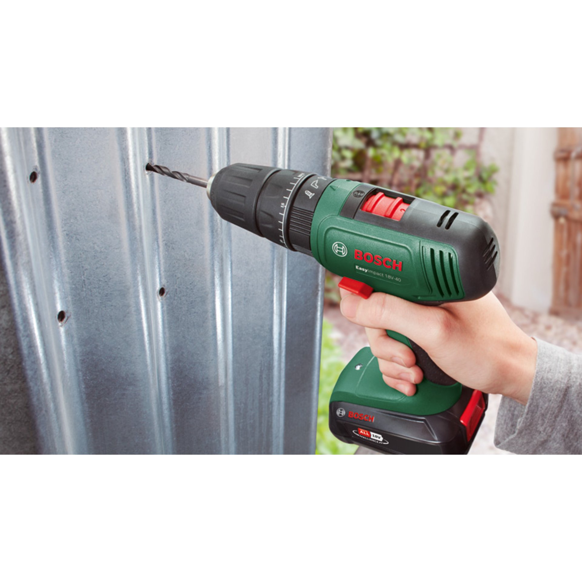 Akku-Bohrschrauber EasyImpact 18V-40, 2 x Akku PBA 18V 1.5Ah