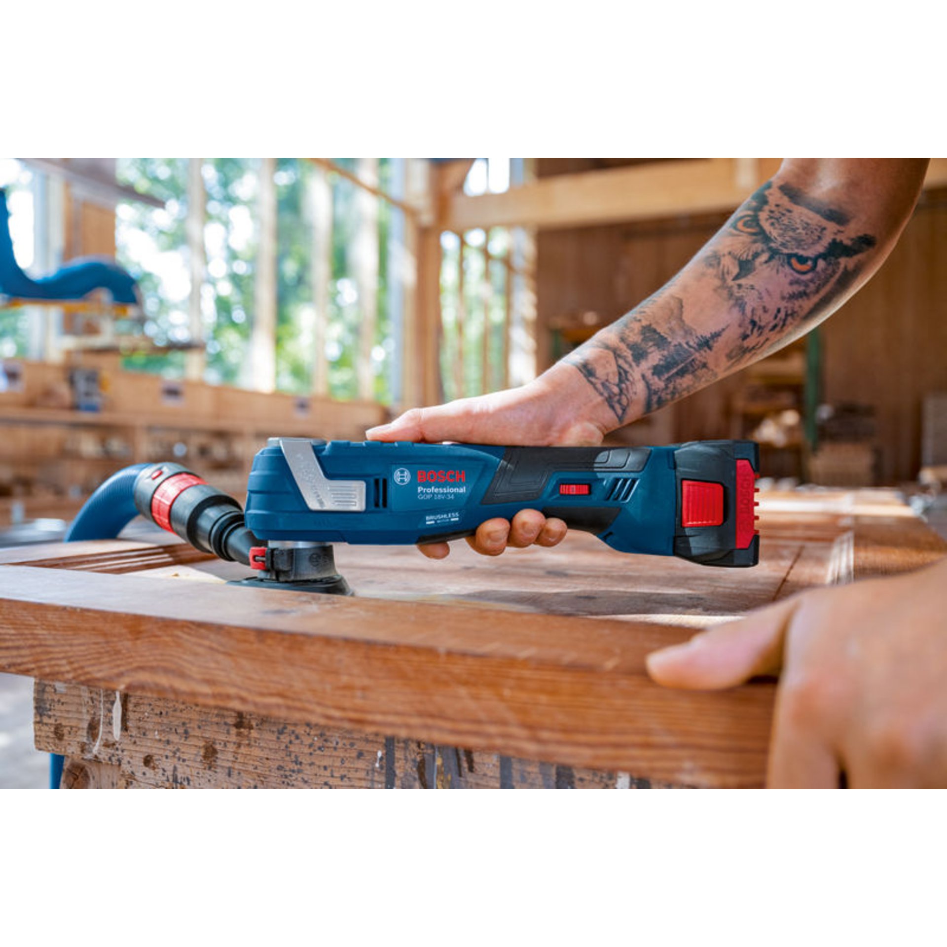 Akku-Multi-Cutter GOP 18V-34 in L-BOXX