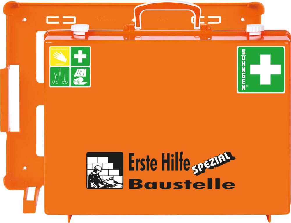 ErsteHilfe-Koffer SpezialMT-CD Baustelle, orange