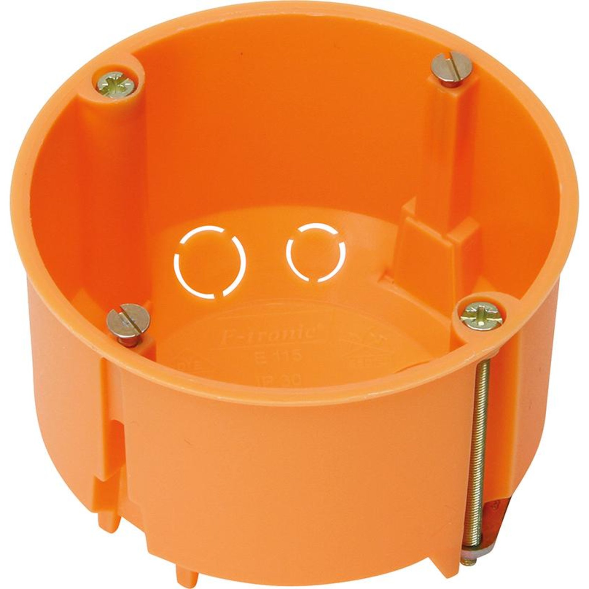 Hohlwanddose-Dose ISO 70mm Ø 47mm tief orange Kopp