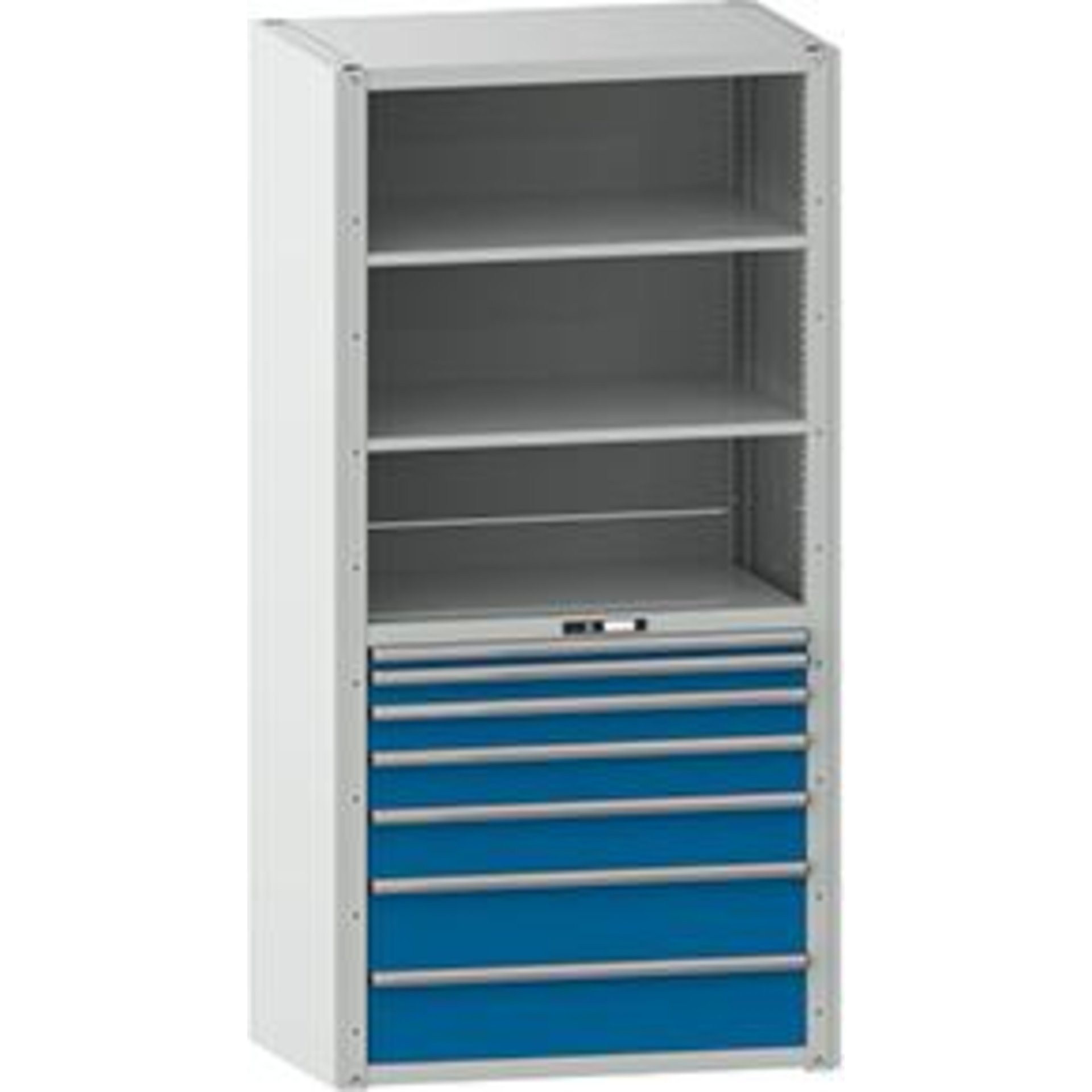 Schubladenregal, mit 7 Schubladen