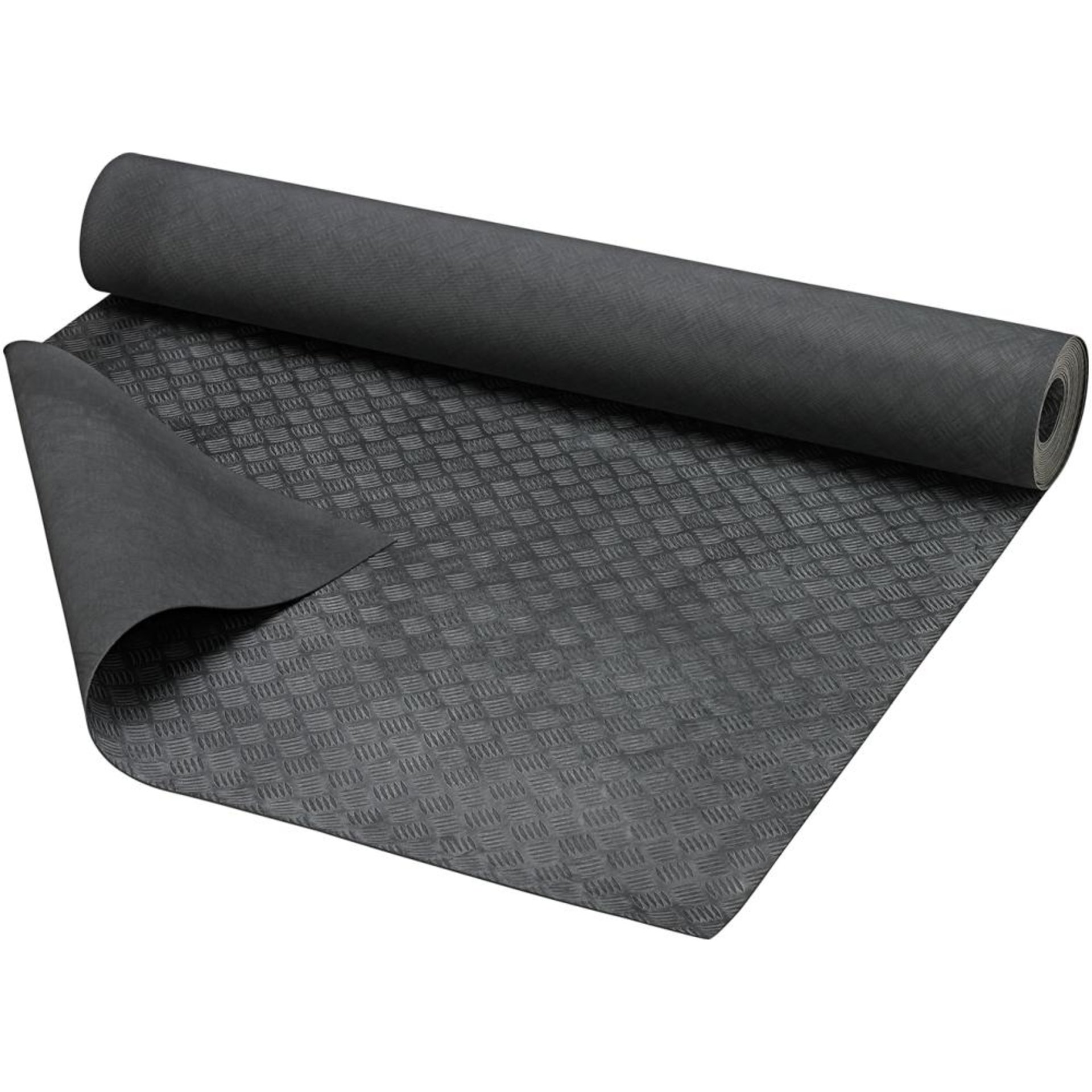 Hammerschlagmatte PRO, NR/SBR, schwarz, 3mm, 1400mm 10m FORTIS