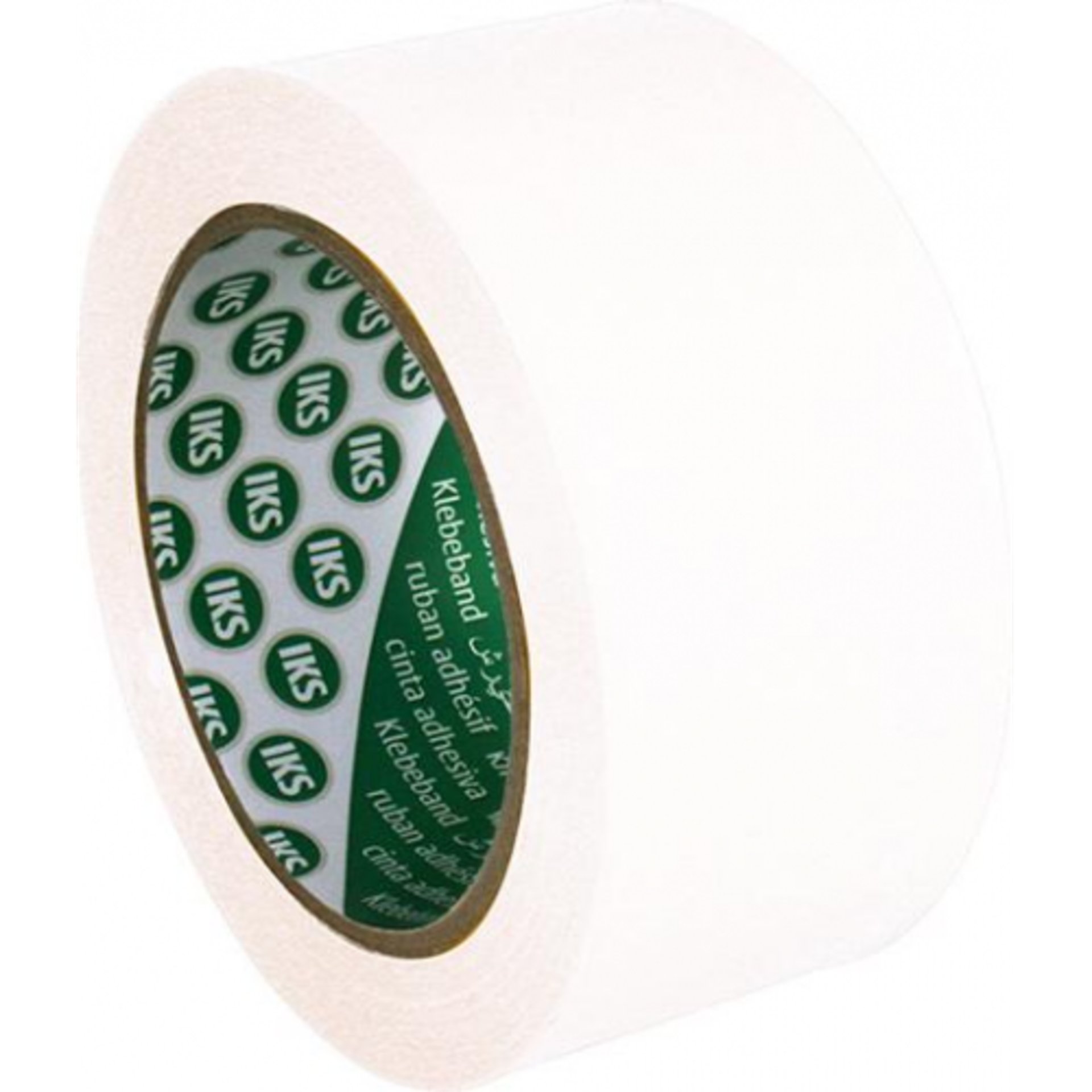 Weich-PVC-Abdeckklebeband50mm x 33m, weiß, gerilltNaturkautschukkleber