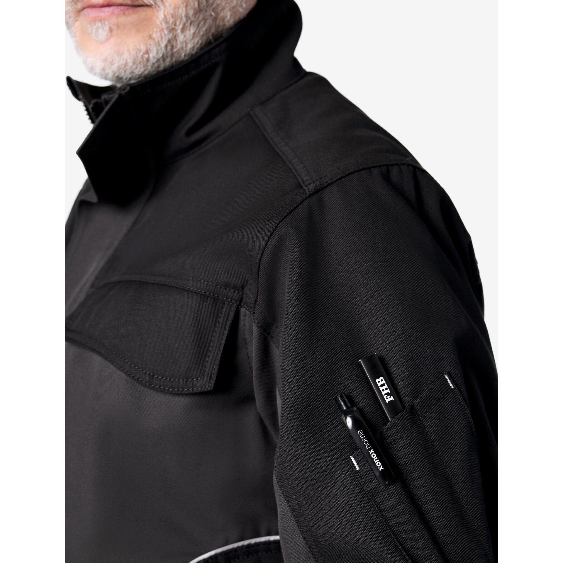 ERNST Arbeitsjacke anthrazit-schwarz 2XL