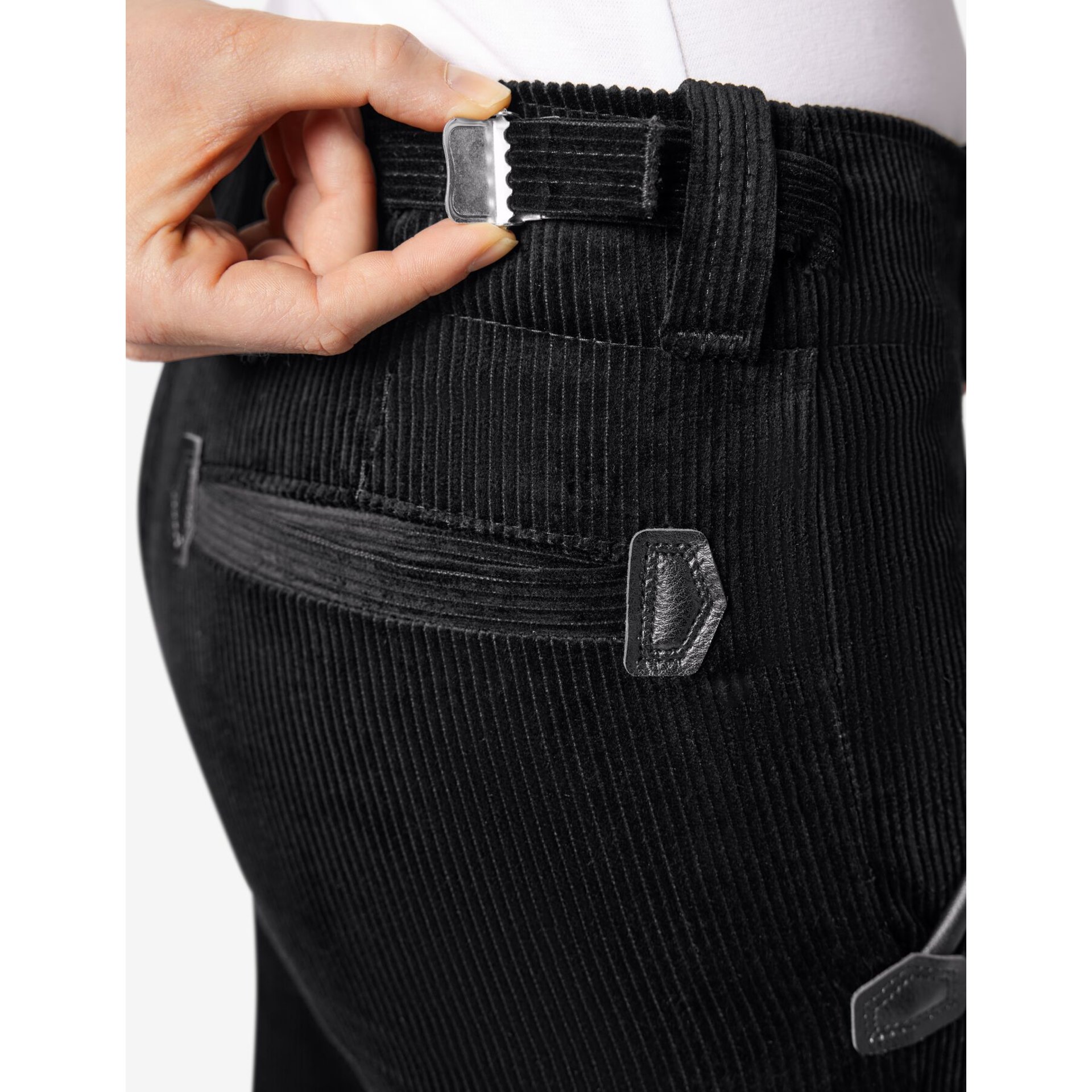 PAULINE Zunfthose Genuacord schwarz 84