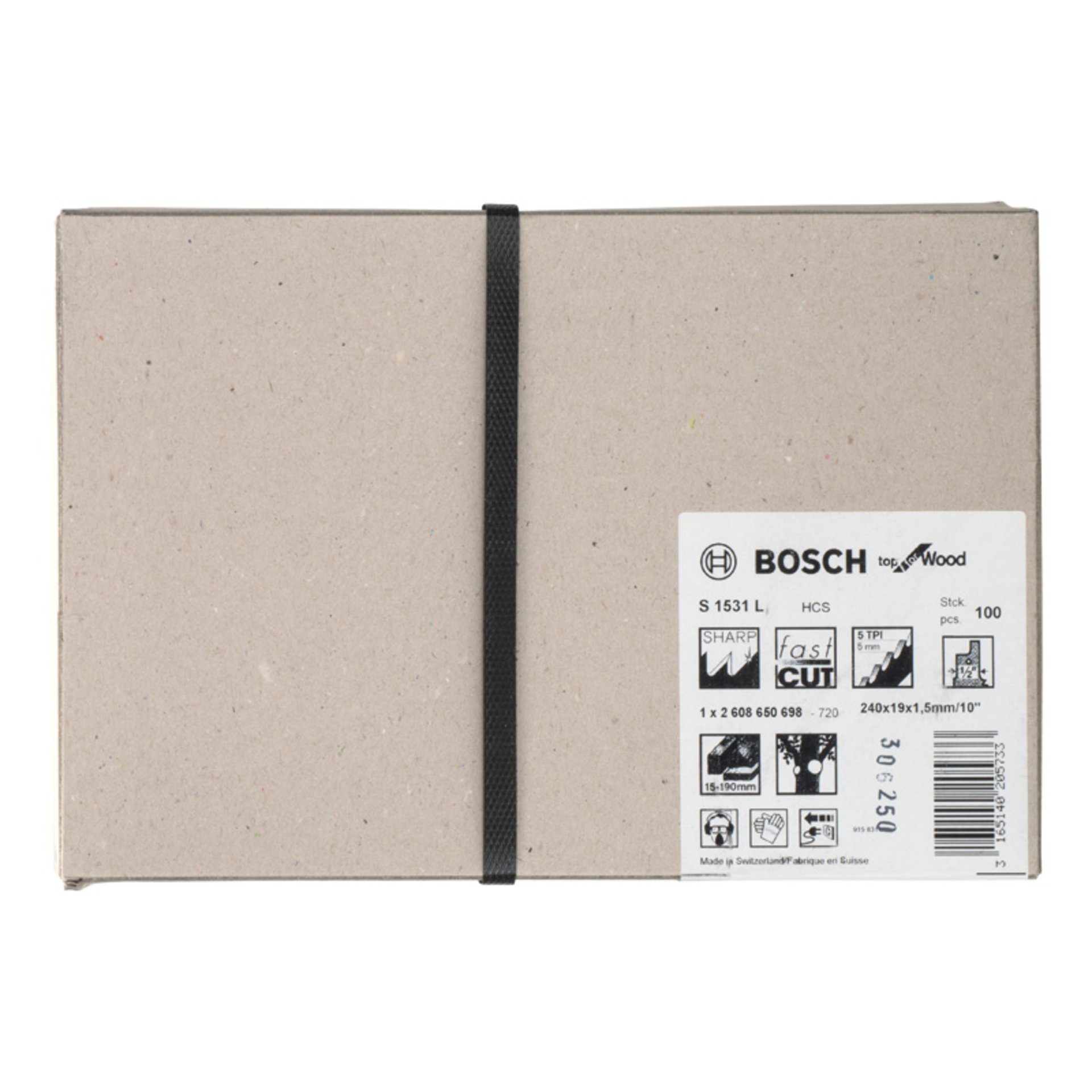 Säbelsägeblatt S 1531 L, Top for Wood, 100er-Pack