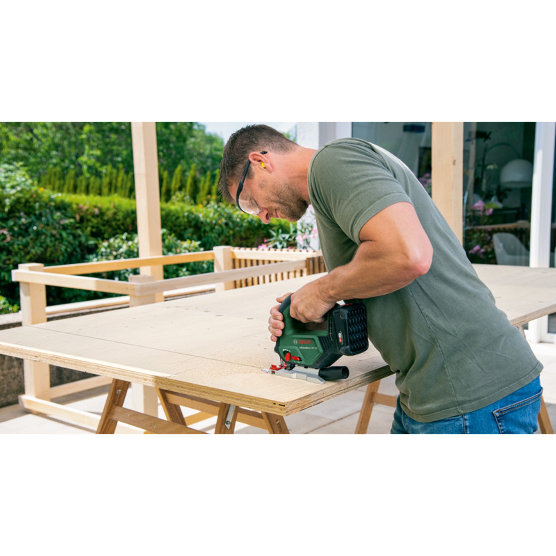 Akku-Stichsäge AdvancedSaw 18V-140, 1 x Akku PBA 18V 2.0Ah