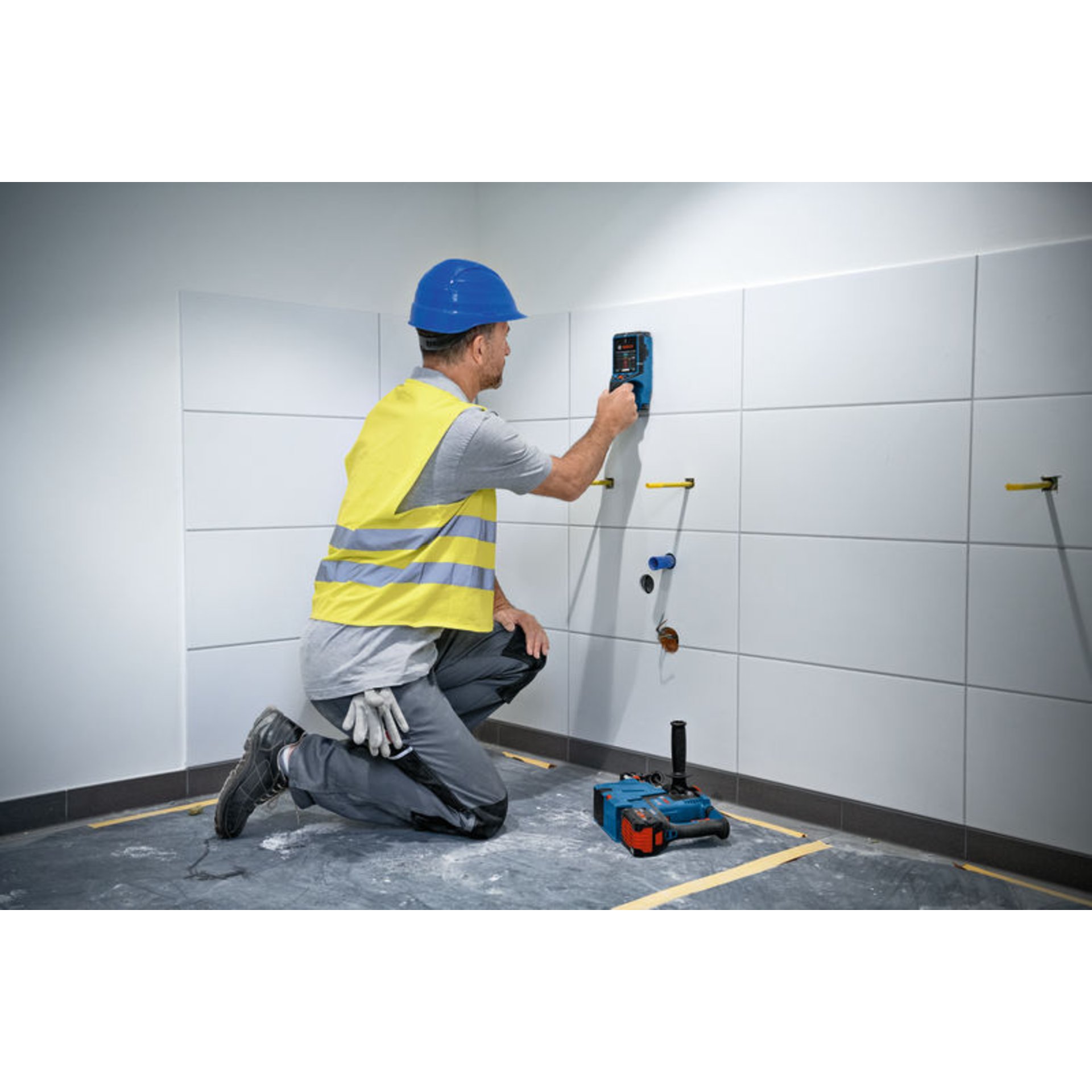Ortungsgerät Wallscanner D-tect 200 C, 1 x Akku GBA 12V 2.0Ah in L-BOXX