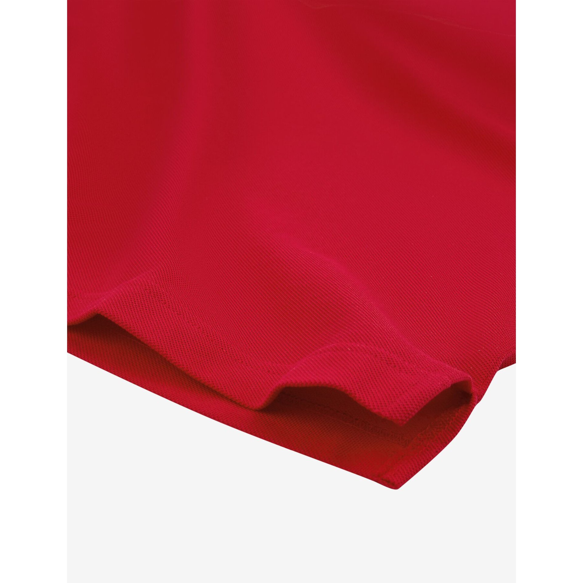 DANIEL Polo-Shirt einfarbig rot Gr. M