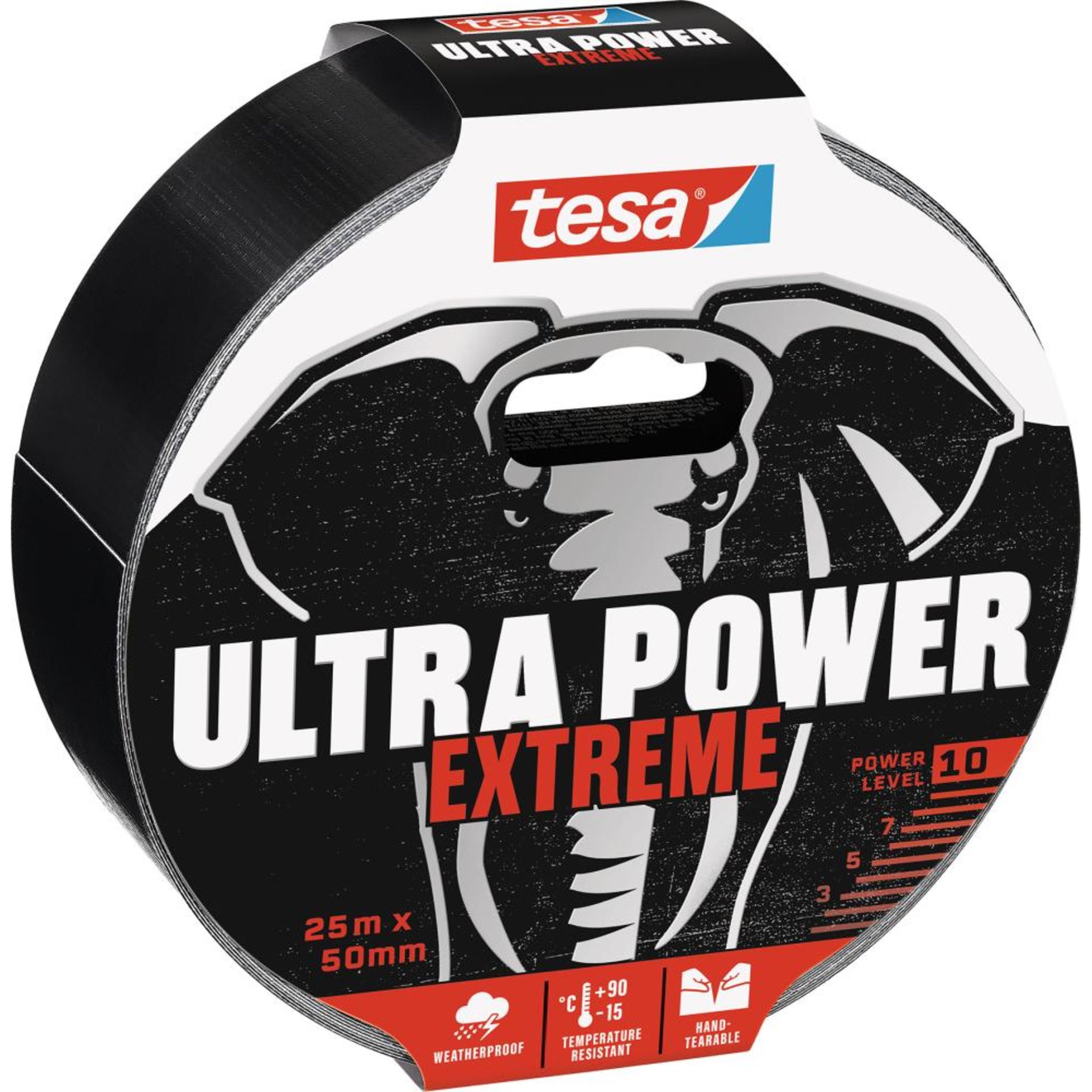Ultra Power Extreme Tape schwarz 25m:50mm