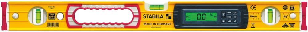 Stabila Elektronik-Wasserwaage 196-2 IP65 80cm