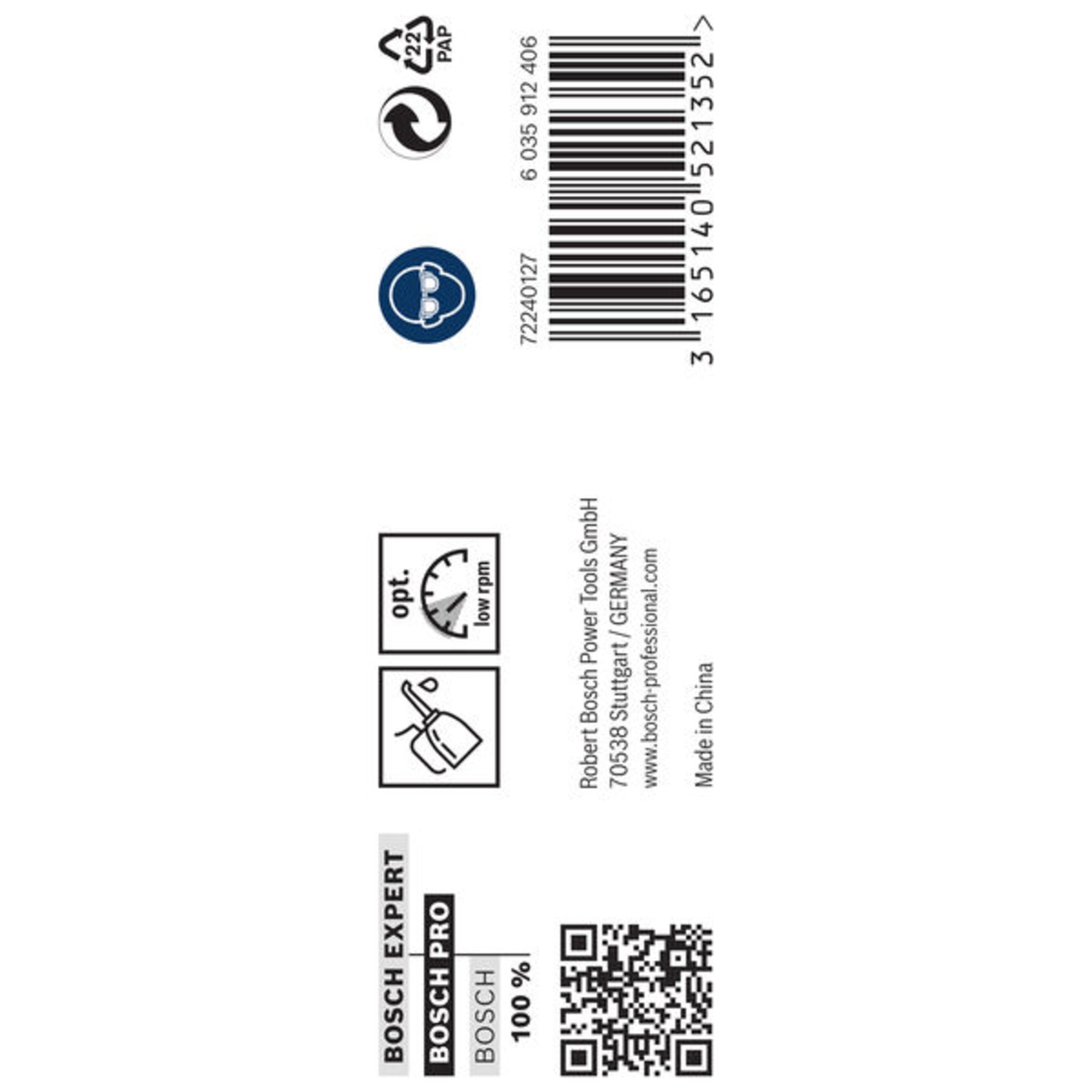 PRO Stainless Steel HSS-Co Spiralbohrer, 10,5 x 87 x 133 mm, 5-tlg.