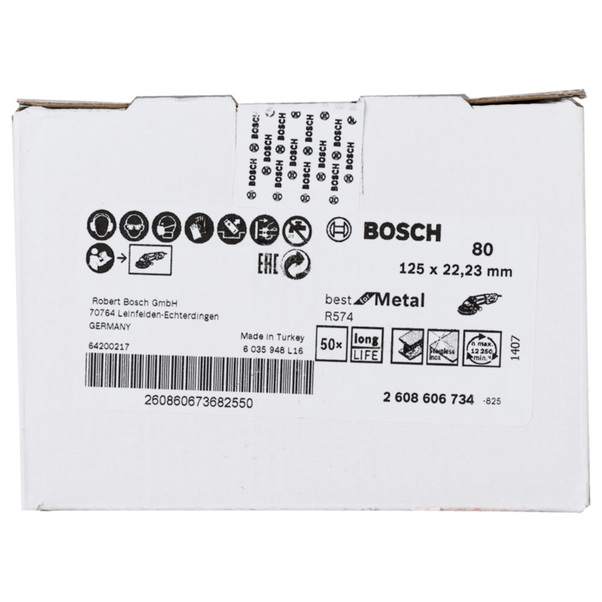PRO R574 Fiberscheibe, 125 mm, G80