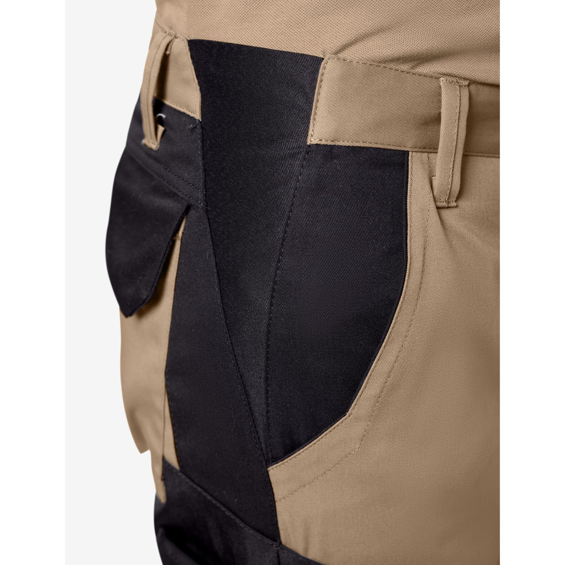 FLORIAN Arbeitshose beige-schwarz 88