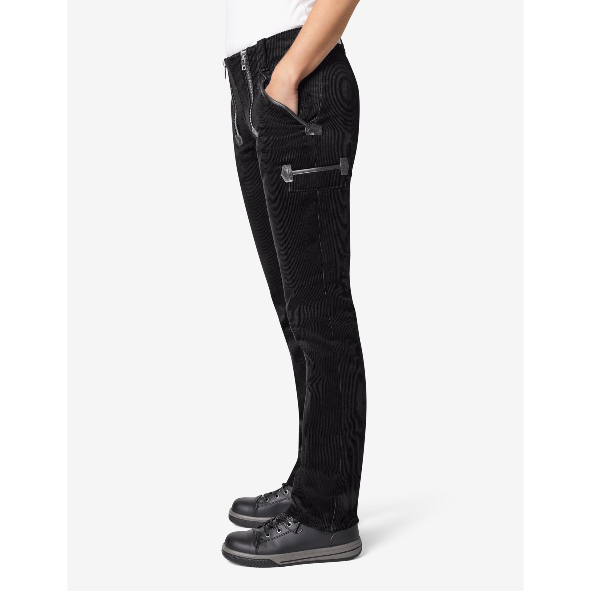 GRETA Zunfthose Genuacord schwarz 72