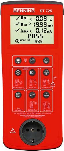 Benning Gerätetester ST 725 Benning Gerätetester ST 725