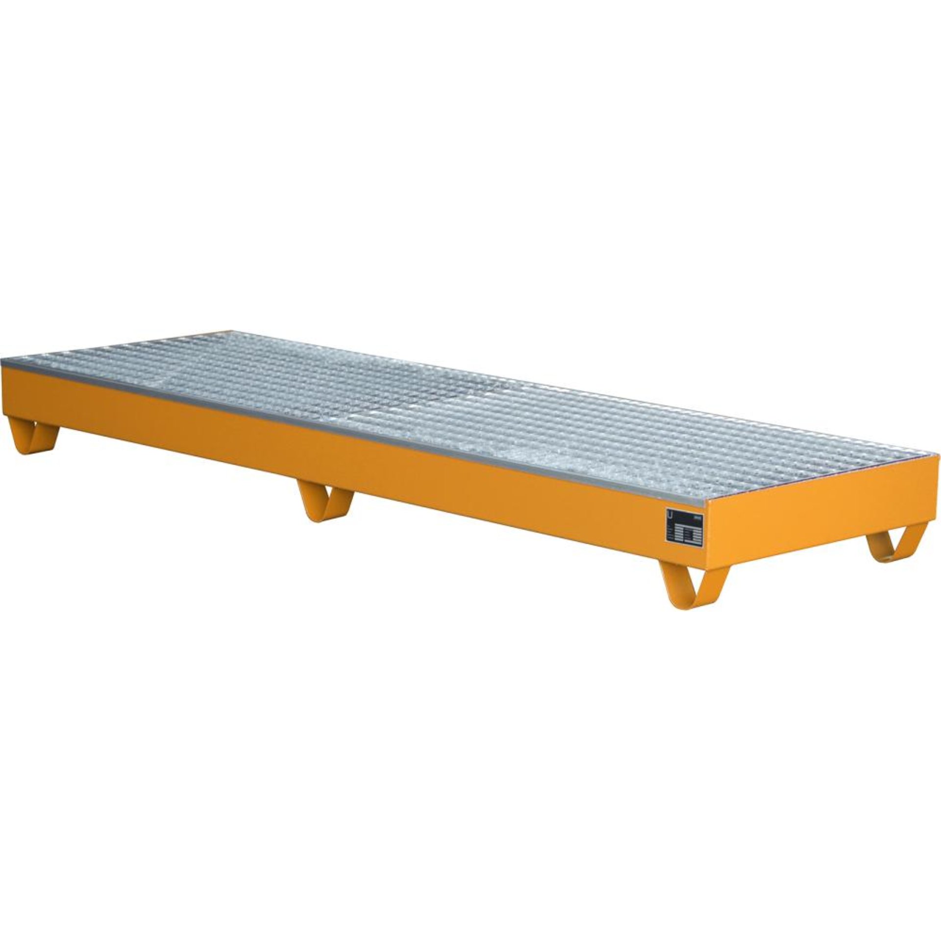 Auffangwanne lackiert orange RAL 2000