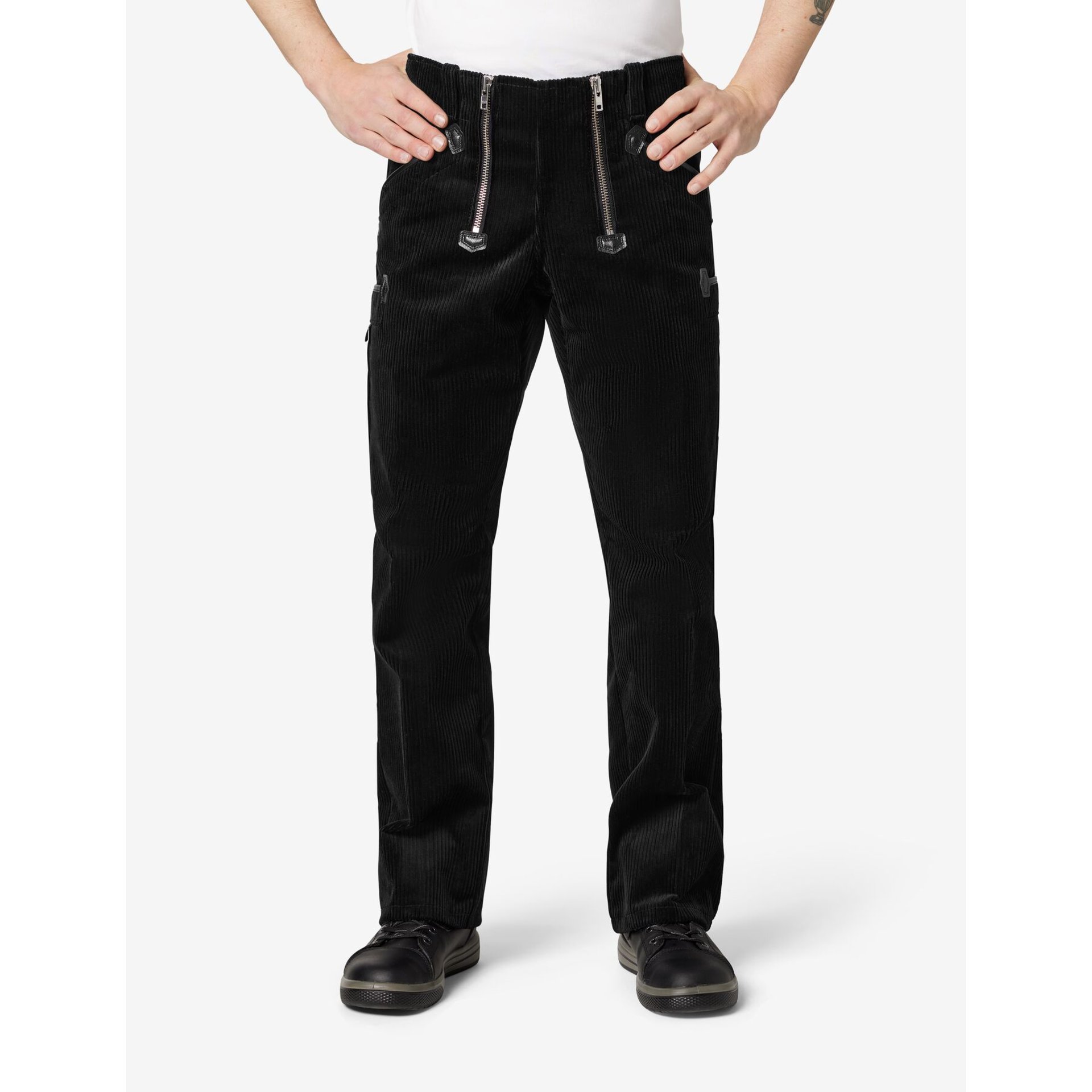 PAUL Zunfthose Trenkercord schwarz 24