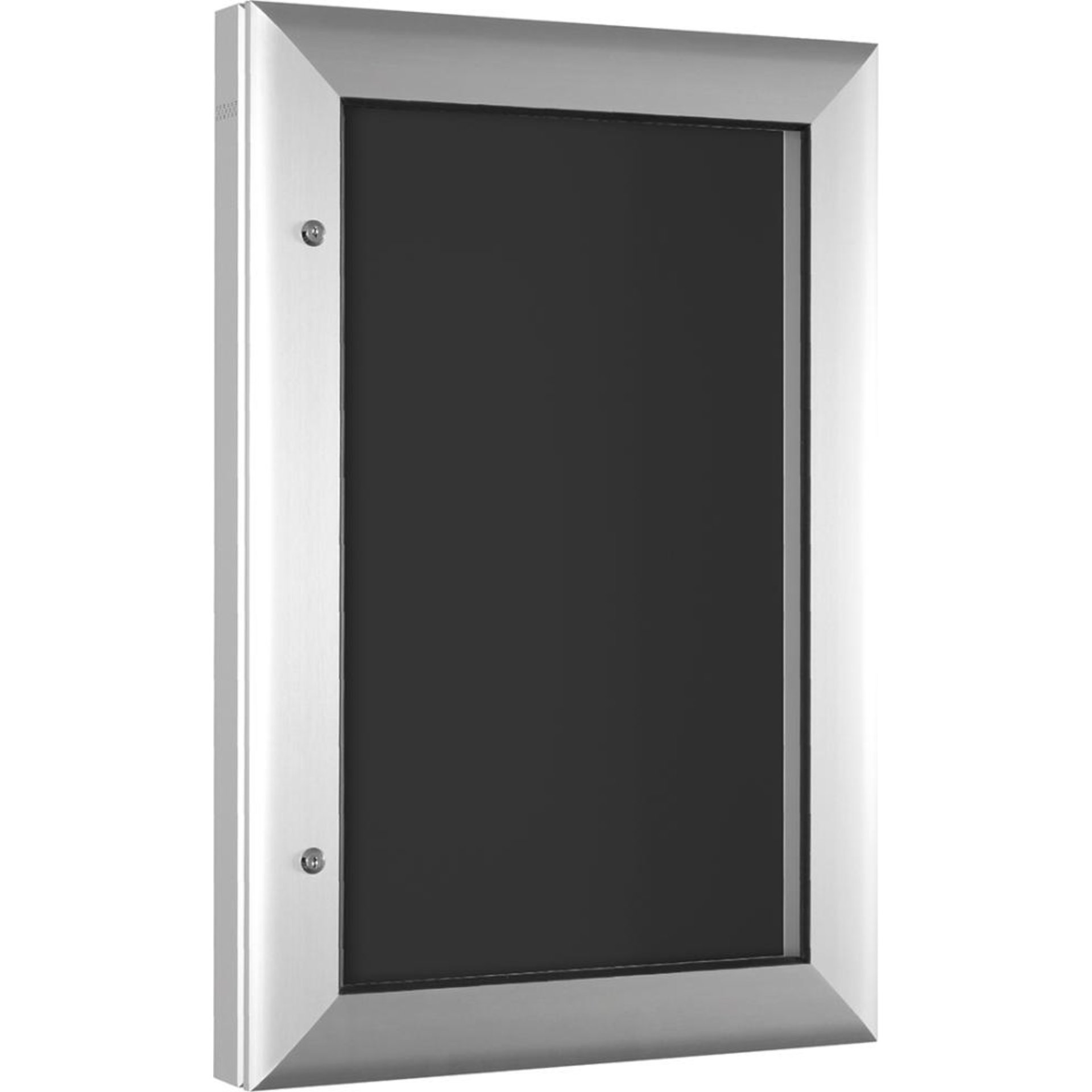Schaukasten B547xT80xH807 mm 2x2 = 4 Blatt DIN A4 anthrazite Rückwand